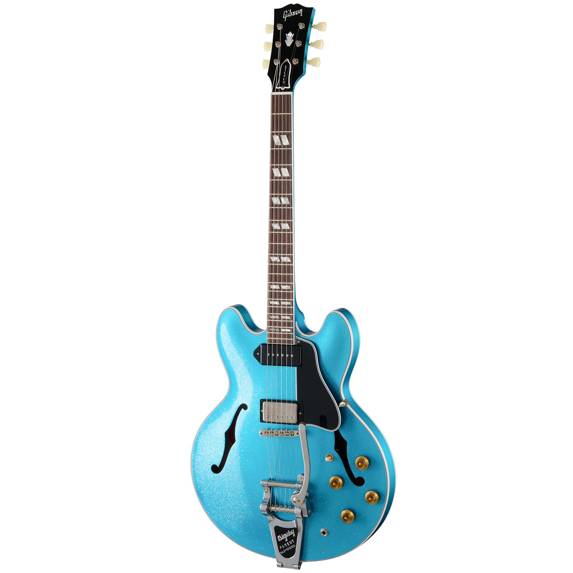 Gibson Custom 1964 ES-345 Reissue, VOS, Sapphire Mist