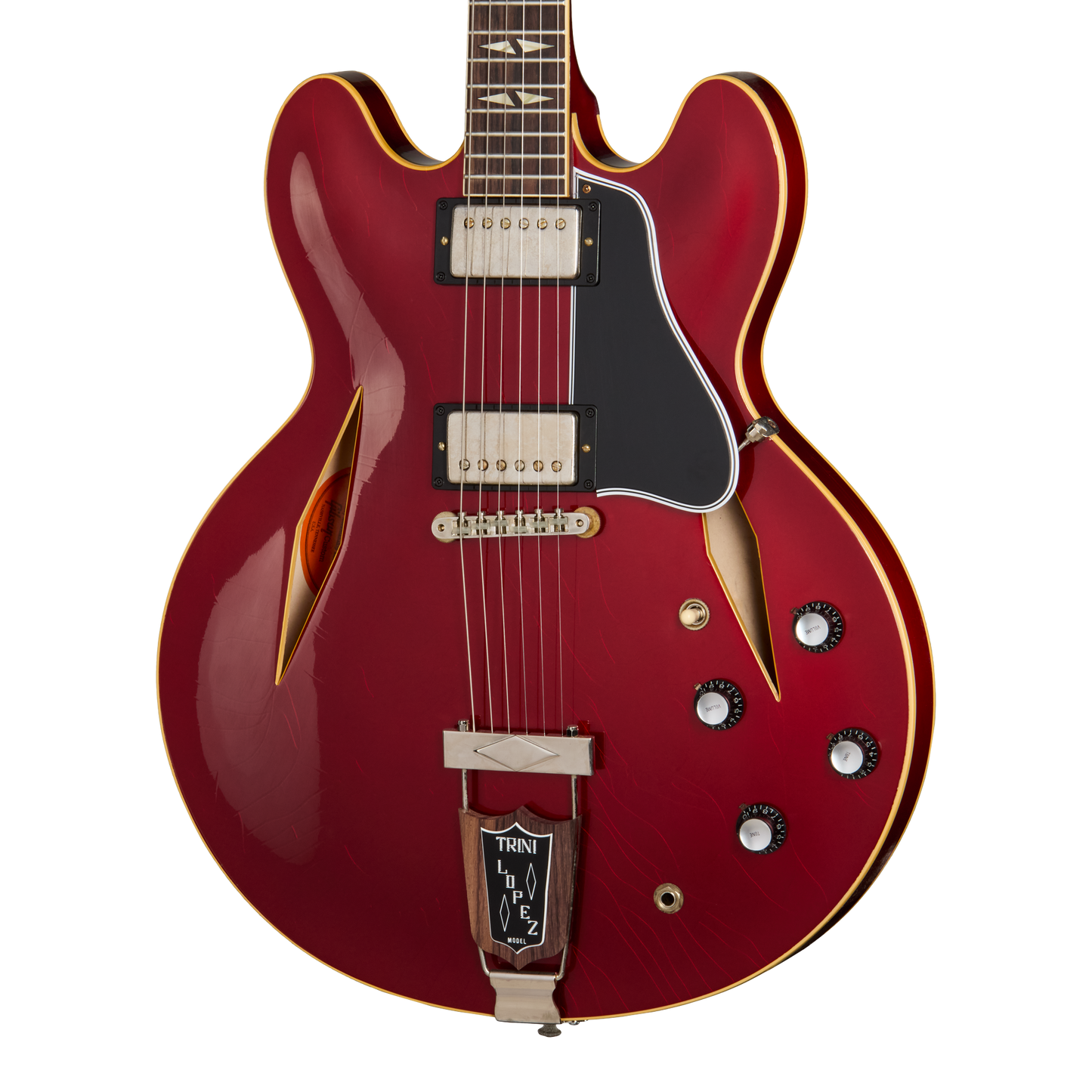 Gibson Custom 1964 Trini Lopez Standard Reissue, Ultra Light Aged, Sparkling Burgundy