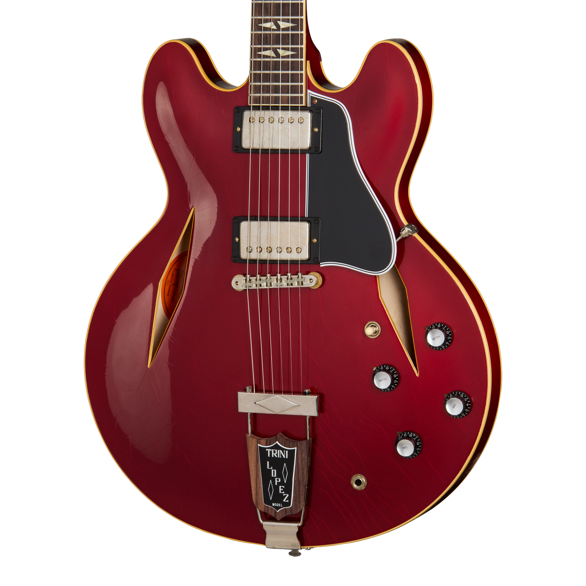 Gibson Custom 1964 Trini Lopez Standard Reissue, Ultra Light Aged, Sparkling Burgundy