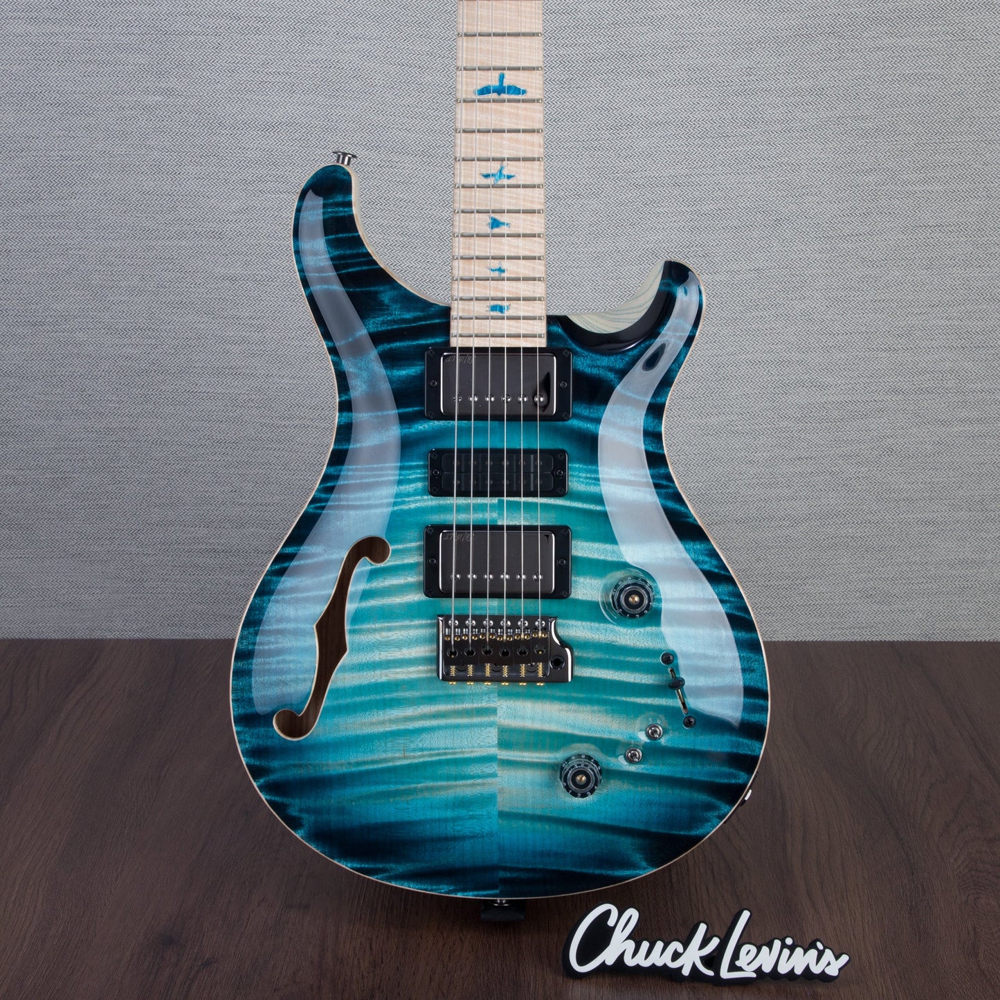 PRS Private Stock Special Semi-Hollow Electric Guitar - Sub Zero Glow - #0384576 - 2024