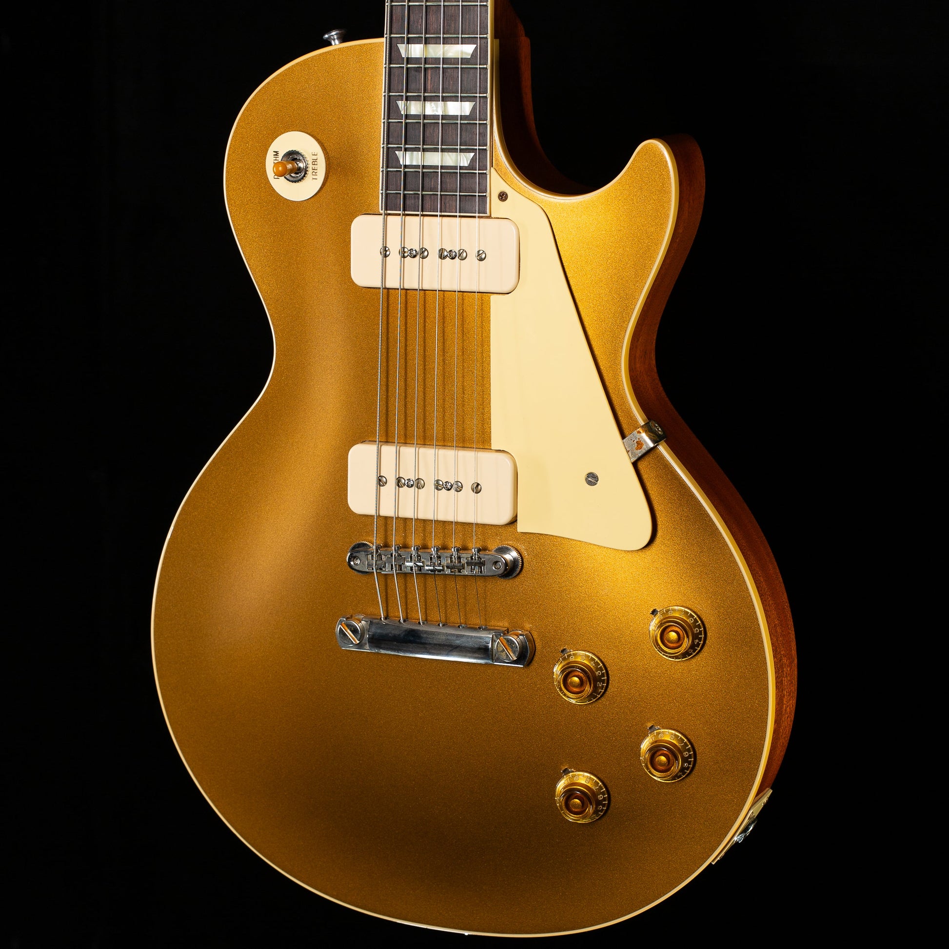Gibson Custom Shop Willcutt Exclusive 1956 Les Paul Standard V2 Neck Gold Top Lightweight VOS M2M (445)