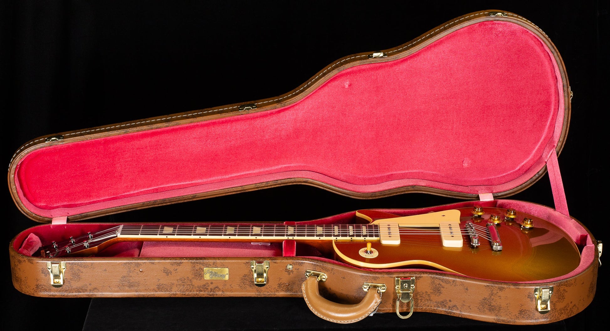 Gibson Custom Shop Willcutt Exclusive 1956 Les Paul Standard V3 Neck Goldtop Lightweight VOS M2M (451)