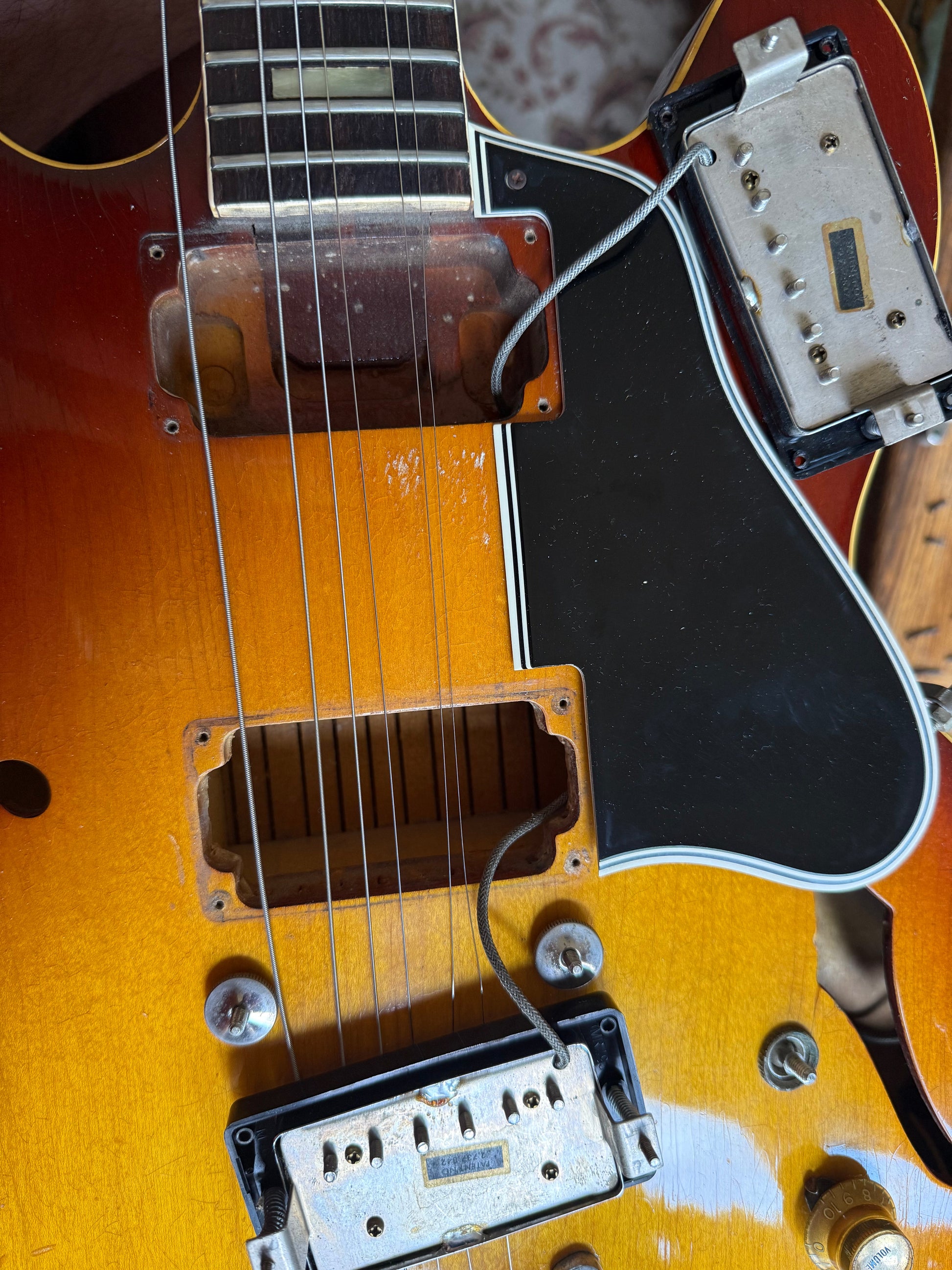 1965 Gibson ES-335 TD Vintage Semi Hollow Guitar WIDE NUT Factory Bigsby!