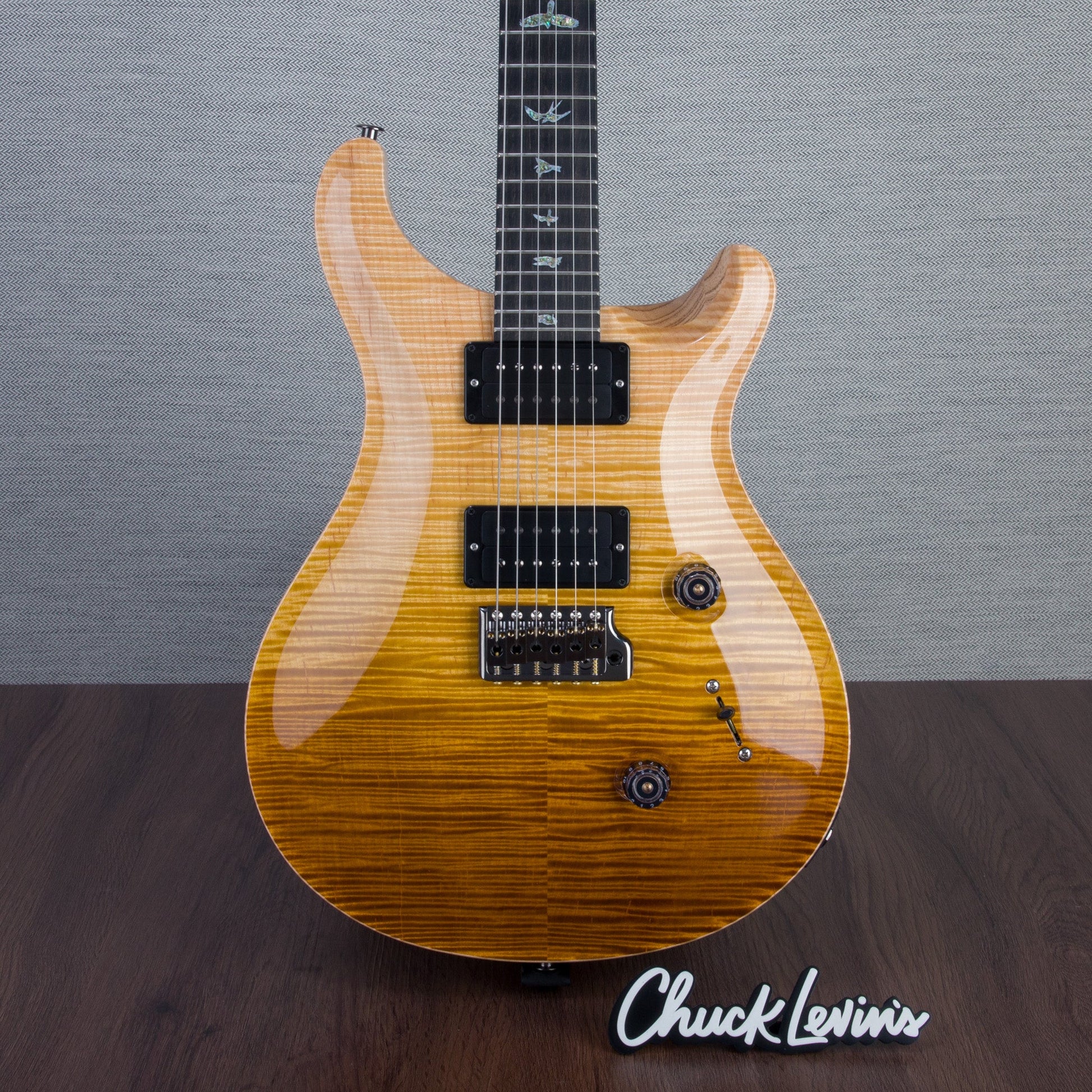 PRS Wood Library Custom 24 Electric Guitar - Private Stock Goldstorm Fade Finish - CHUCKSCLUSIVE - #240383978 - 2024