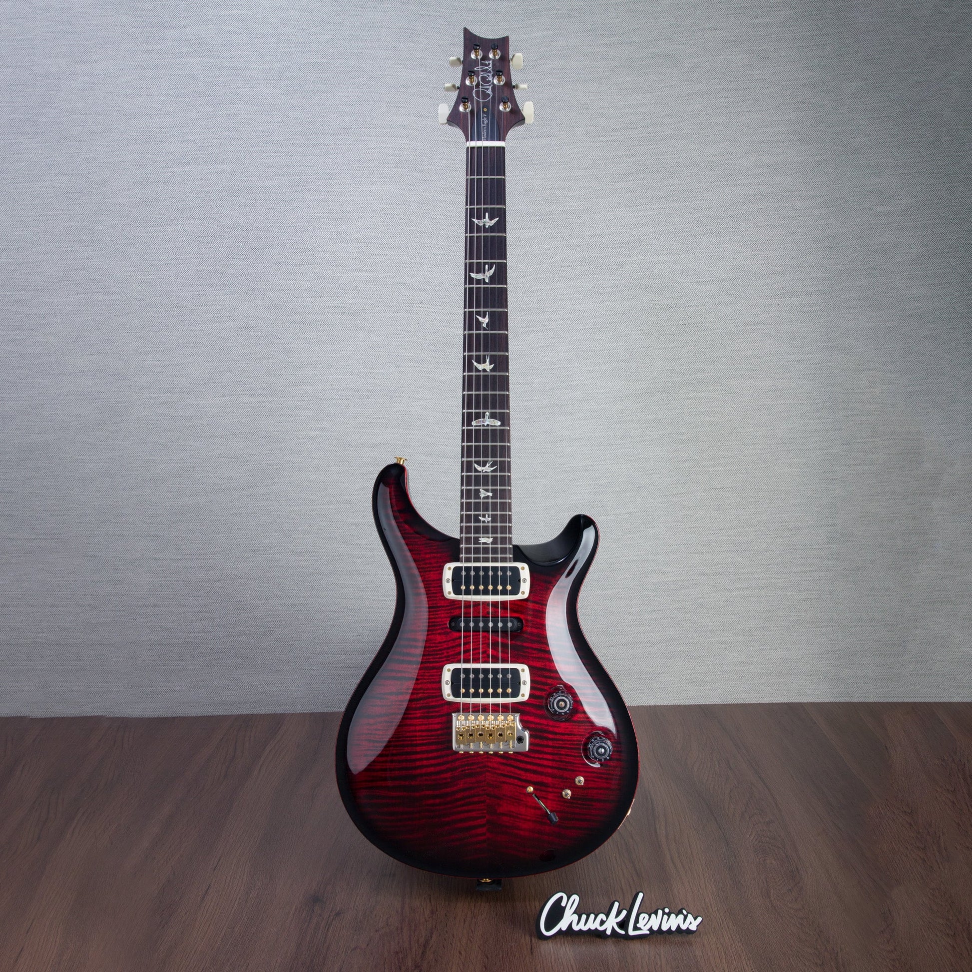 PRS Modern Eagle V 10-Top Electric Guitar - Fire Smokeburst