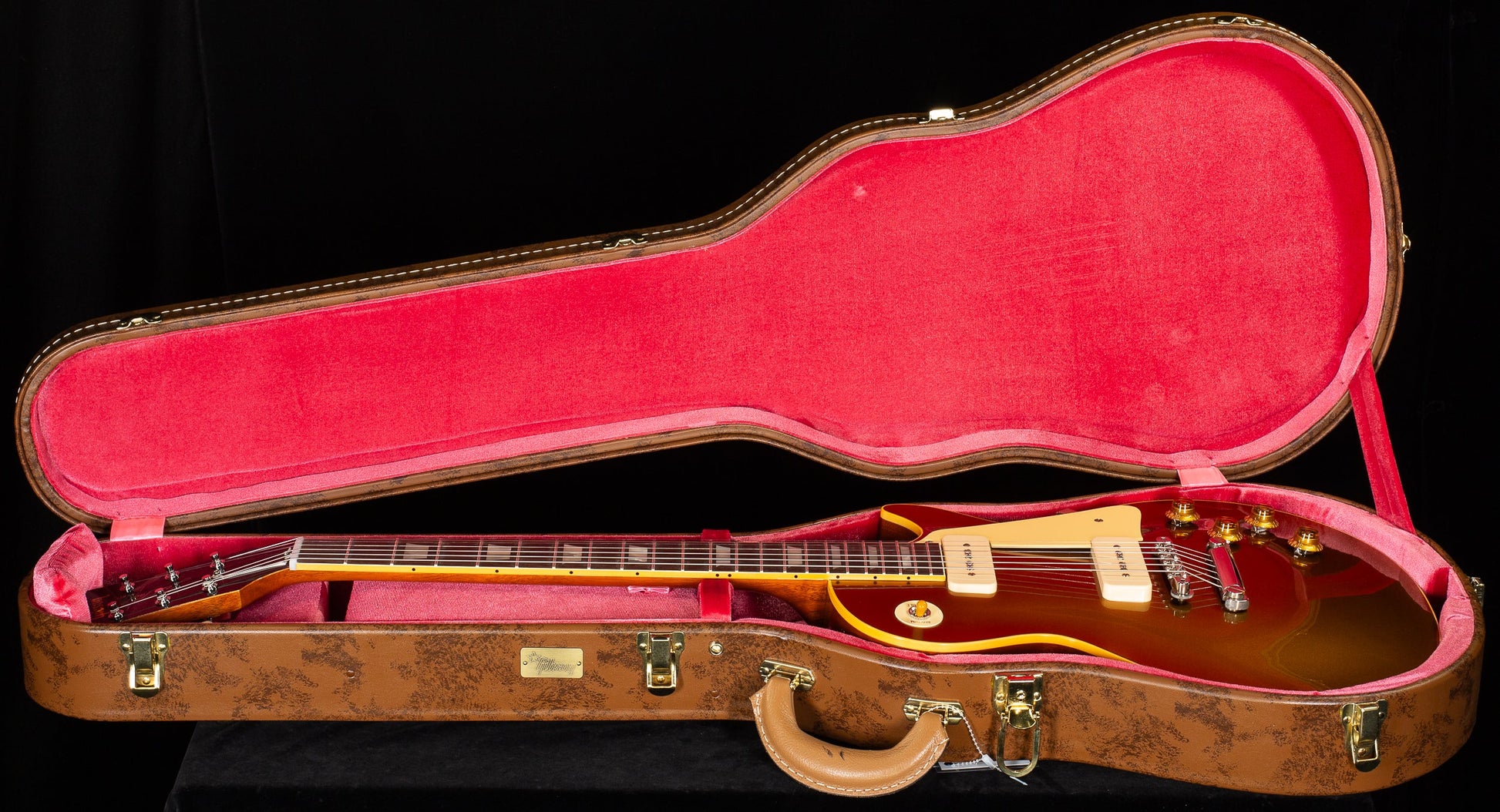 Gibson Custom Shop Willcutt Exclusive 1956 Les Paul Standard V2 Neck Gold Top Lightweight VOS  (035)