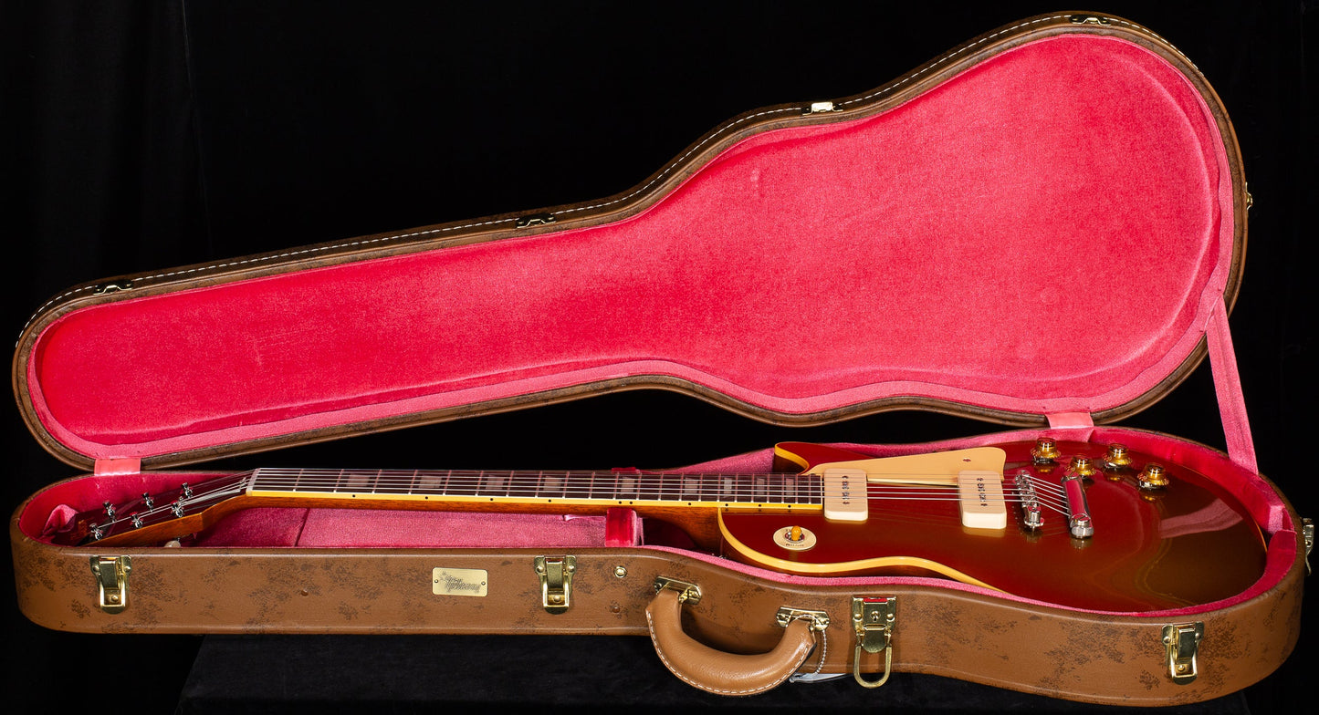 Gibson Custom Shop Willcutt Cavern Collection 1956 Les Paul Standard VOS Goldtop Chambered  (041)