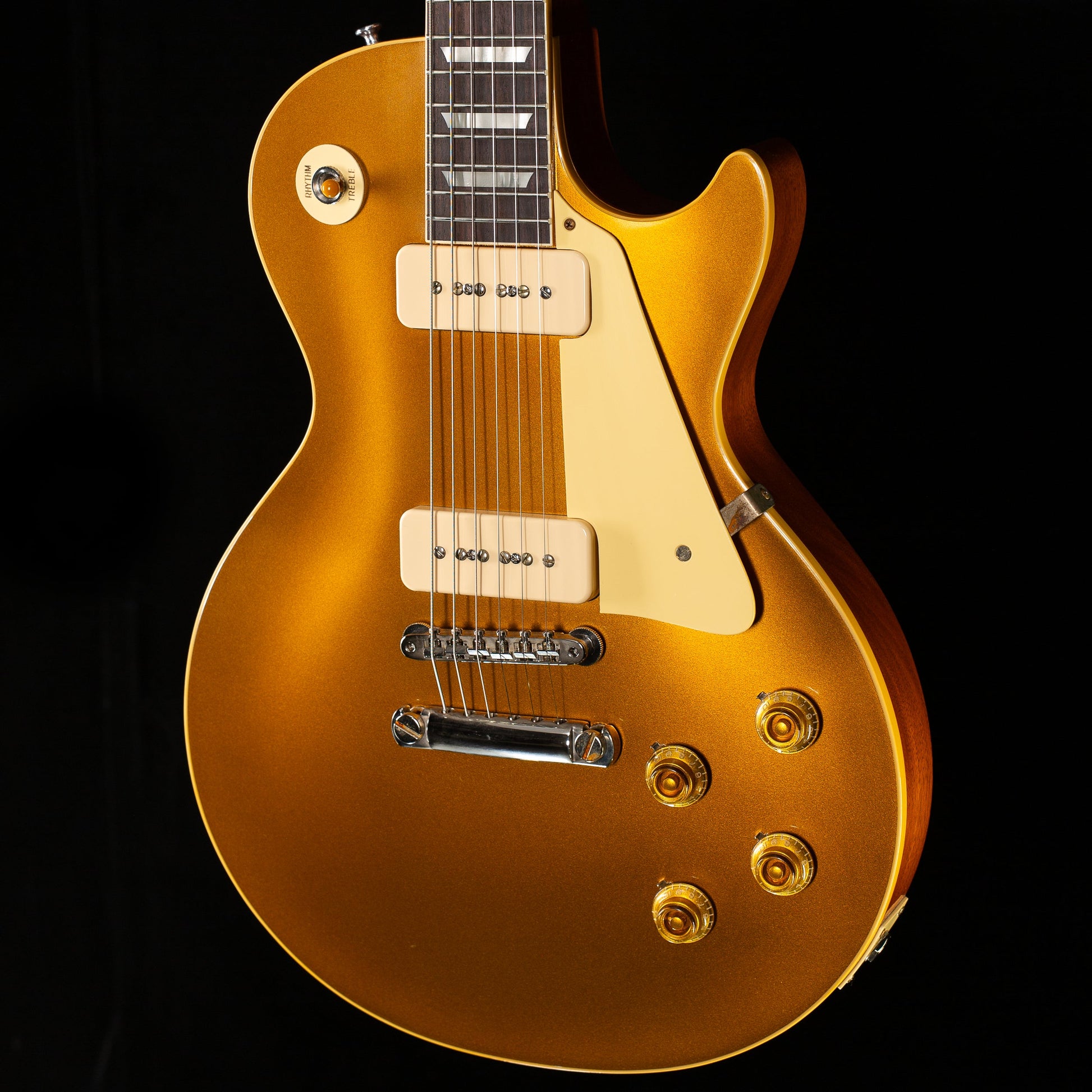 Gibson Custom Shop Willcutt Cavern Collection 1956 Les Paul Standard VOS Goldtop Chambered (052)