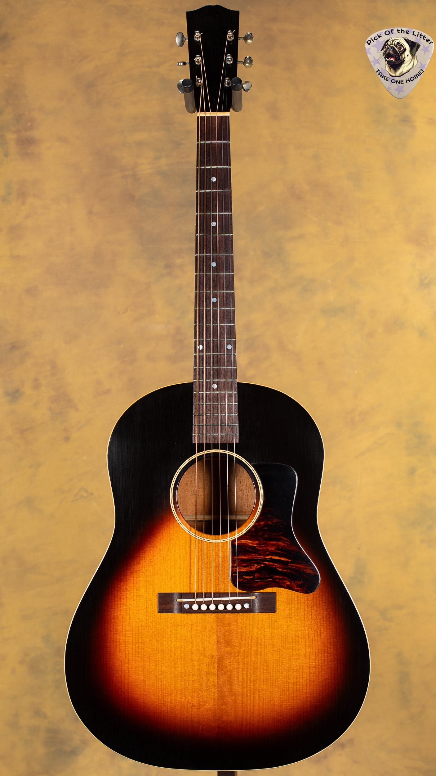 2023 Pre-War Guitar Company Slope Shoulder Distress Level 1