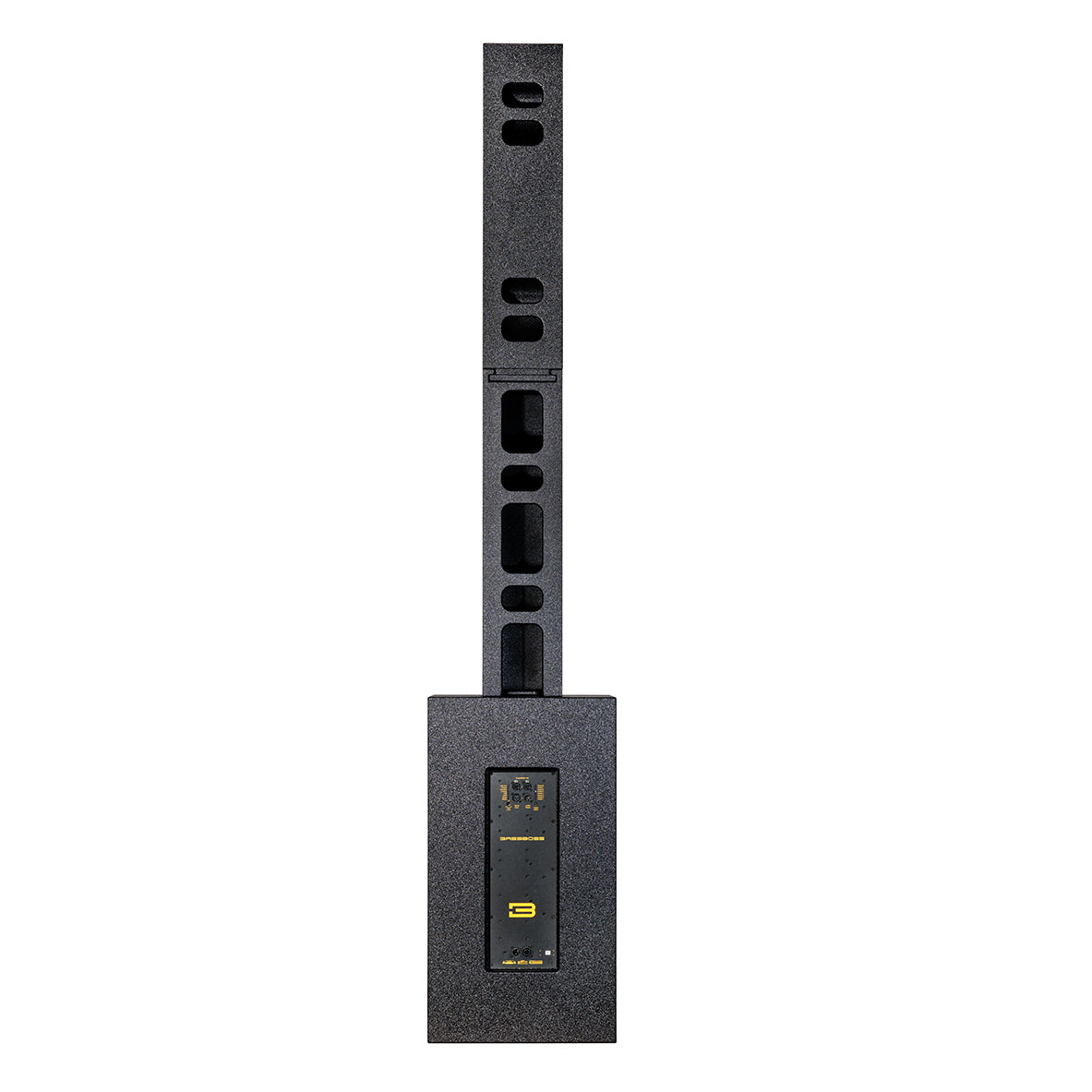 BASSBOSS Sublim8 Column PA Speaker wIth 18-inch Sub -Black