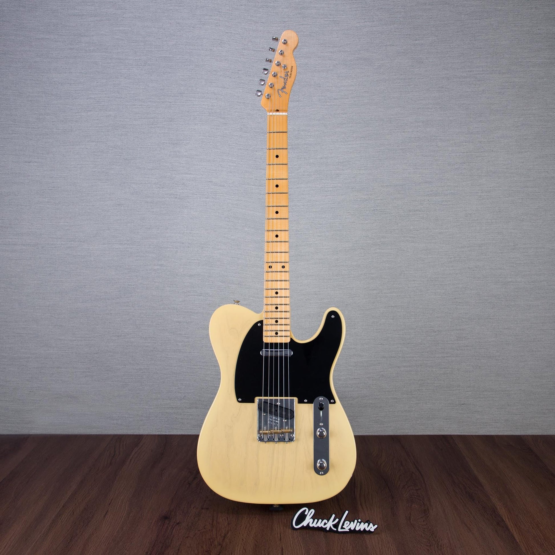 Fender Custom Shop 1954 Telecaster Closet Classic Electric Guitar - Nocaster Blonde - #R137371