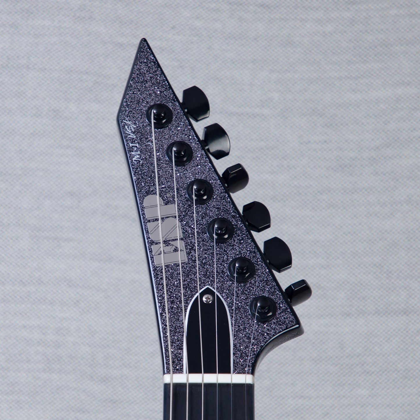 ESP USA M-I NTB NT Electric Guitar - Black Sparkle - #US25495