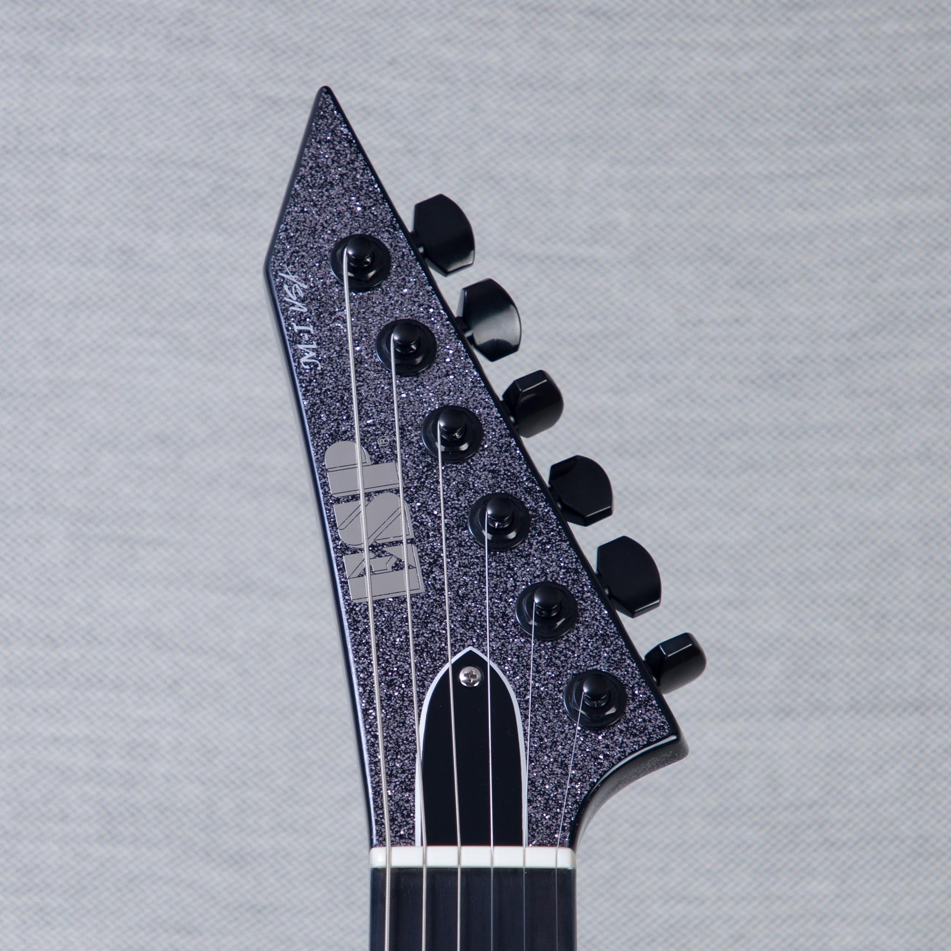 ESP USA M-I NTB NT Electric Guitar - Black Sparkle - #US25495