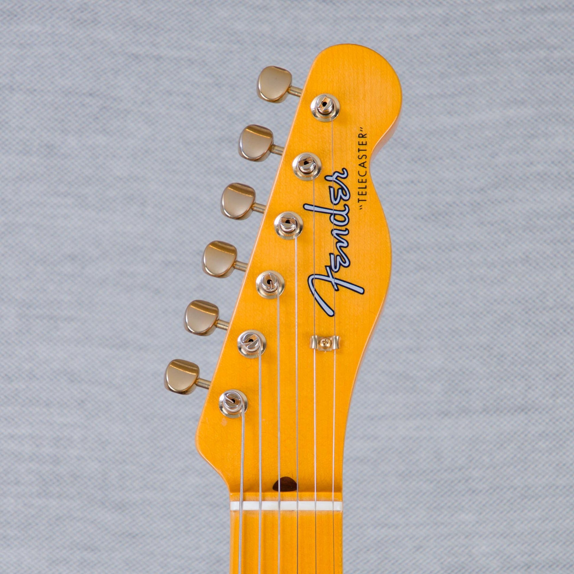 Fender Custom Shop Limited Edition Hotshot Telecaster Electric Guitar Deluxe Closet Classic - Aged Sapphire Blue Transparent - #R122684