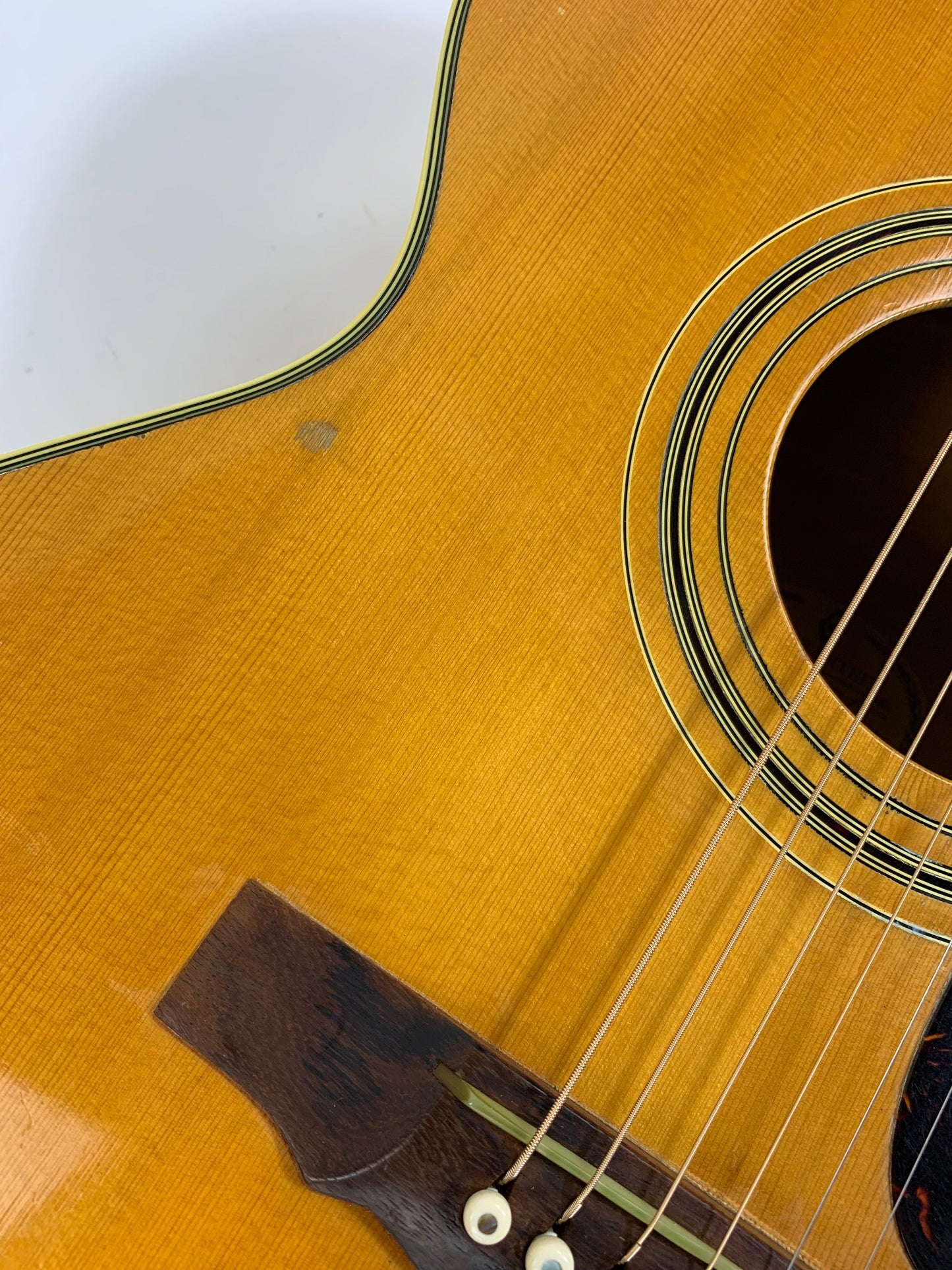 1968 Guild F-50 Natural Jumbo Flattop Jumbo Acoustic Guitar Figured Maple Vintage HOBOKEN MASTERPIECE