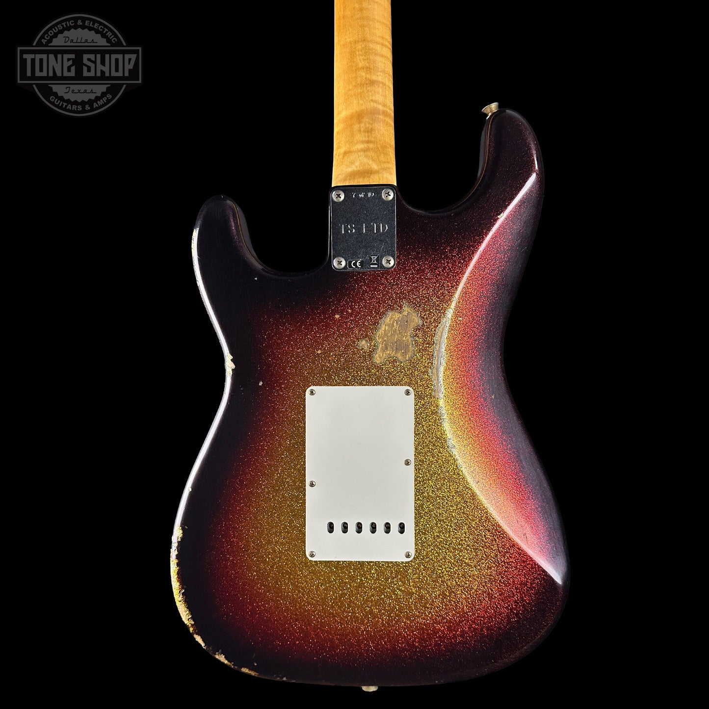 Fender Custom Shop 1963 Stratocaster Relic 3 Tone Sunburst Sparkle w/case TSLTD7OF10