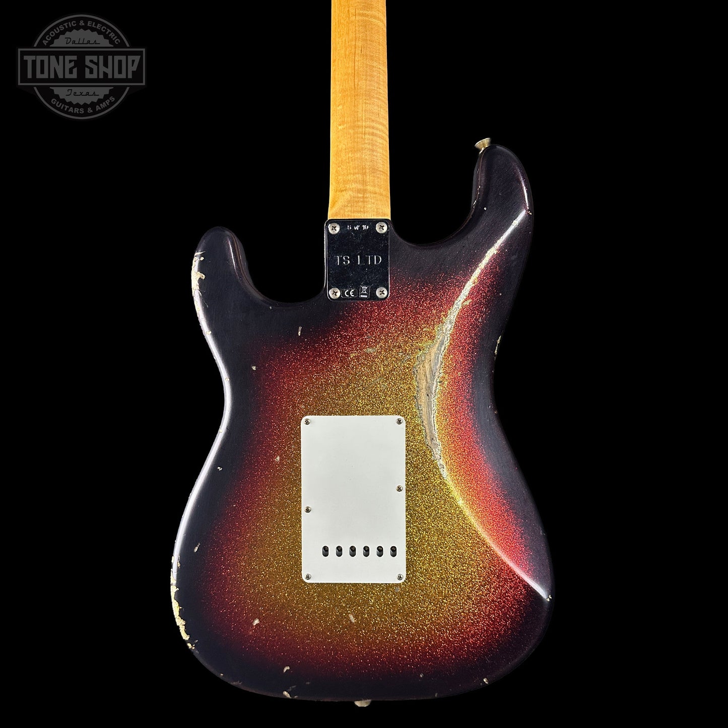 Fender Custom Shop 1963 Stratocaster Relic 3 Tone Sunburst Sparkle w/case TSLTD5OF10