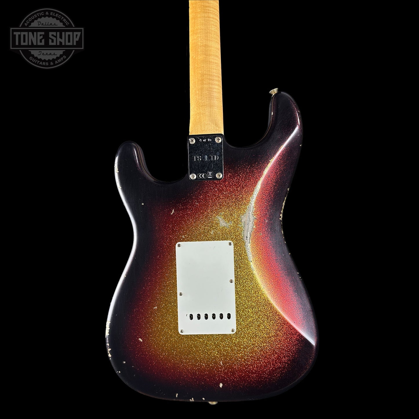 Fender Custom Shop 1963 Stratocaster Relic 3 Tone Sunburst Sparkle w/case TSLTD4OF10