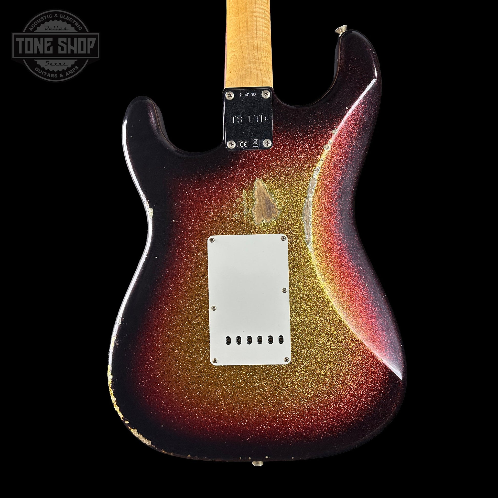 Fender Custom Shop 1963 Stratocaster Relic 3 Tone Sunburst Sparkle w/case TSLTD2OF10