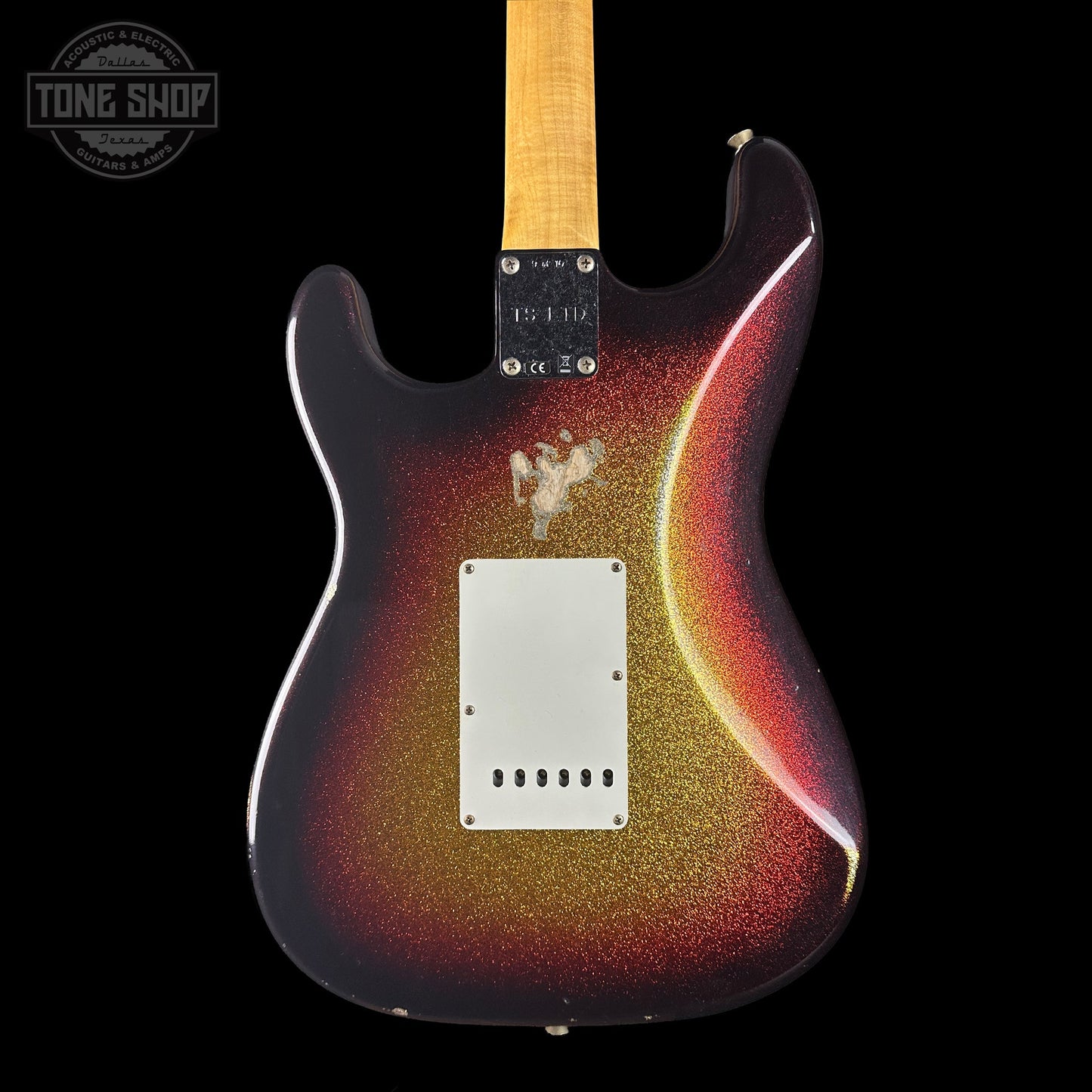 Fender Custom Shop 1963 Stratocaster Relic 3 Tone Sunburst Sparkle w/case TSLTD9OF10