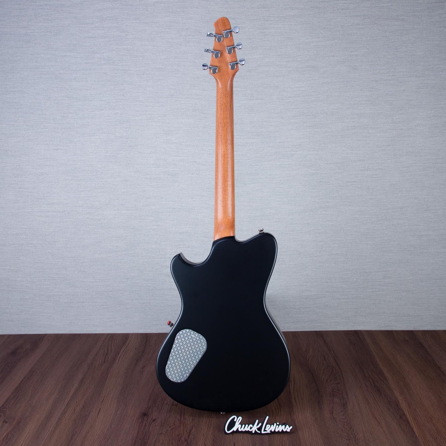 Powers Electric A-Type Electric Guitar - Wild Honey Burst - #B142