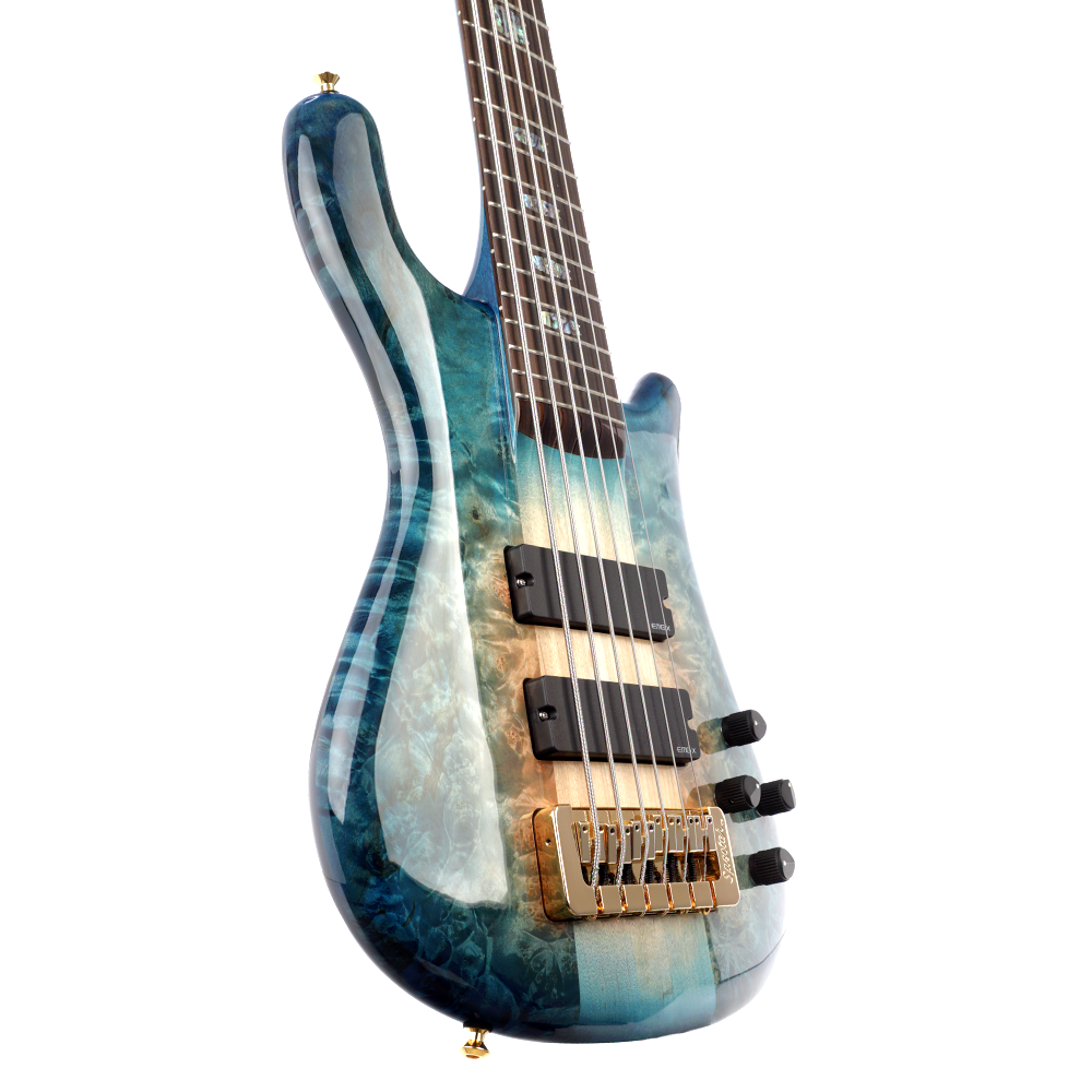 Spector USA Custom NS-6XL 6-String Bass Guitar - Desert Island Gloss Chuck Levin's Exclusive