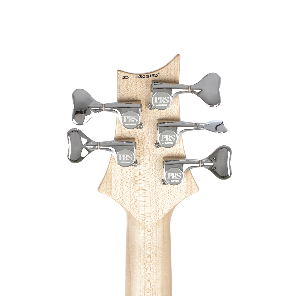 PRS Grainger 5-String Bass Guitar - Black Gold Burst, Natural Back