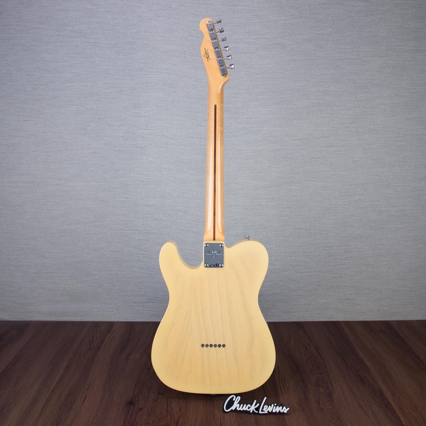 Fender Custom Shop 1954 Telecaster Closet Classic Electric Guitar - Nocaster Blonde - #R137371