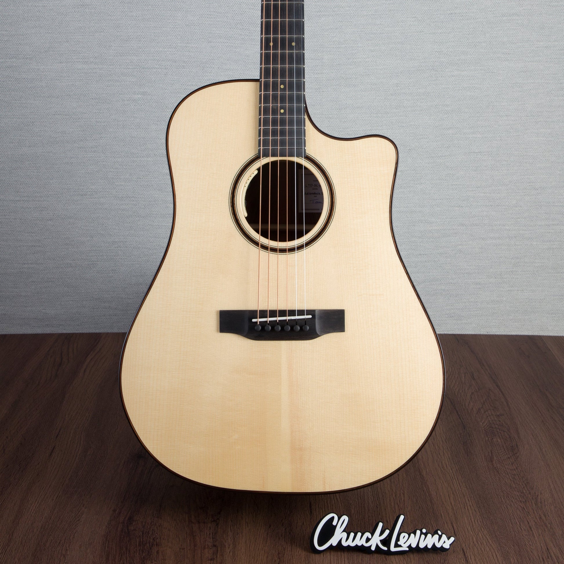 Bedell Limited Edition Dreadnought Cutaway Figured Koa/Adirondack Spruce Acoustic Electric Guitar - #822009