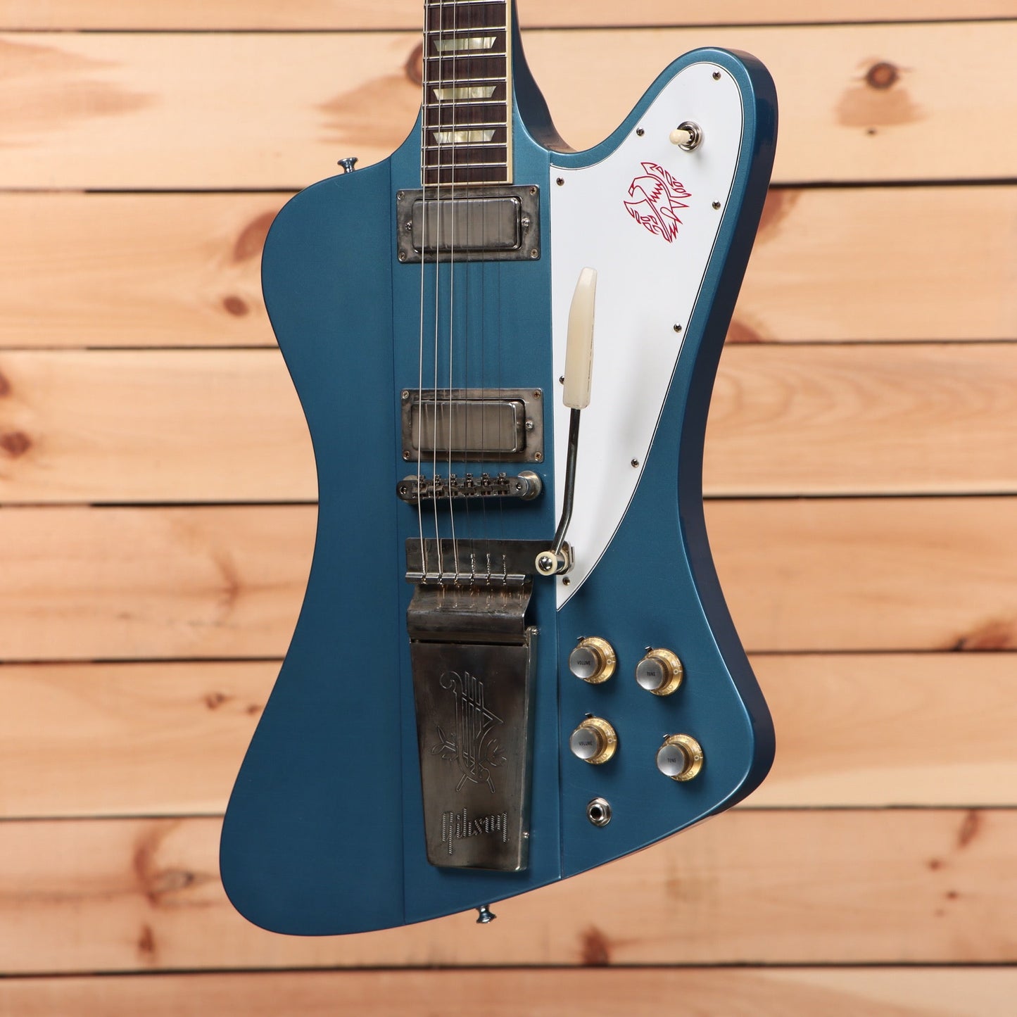 Gibson 1963 Firebird V with Maestro Vibrola Ultra Light Aged - Pelham Blue
