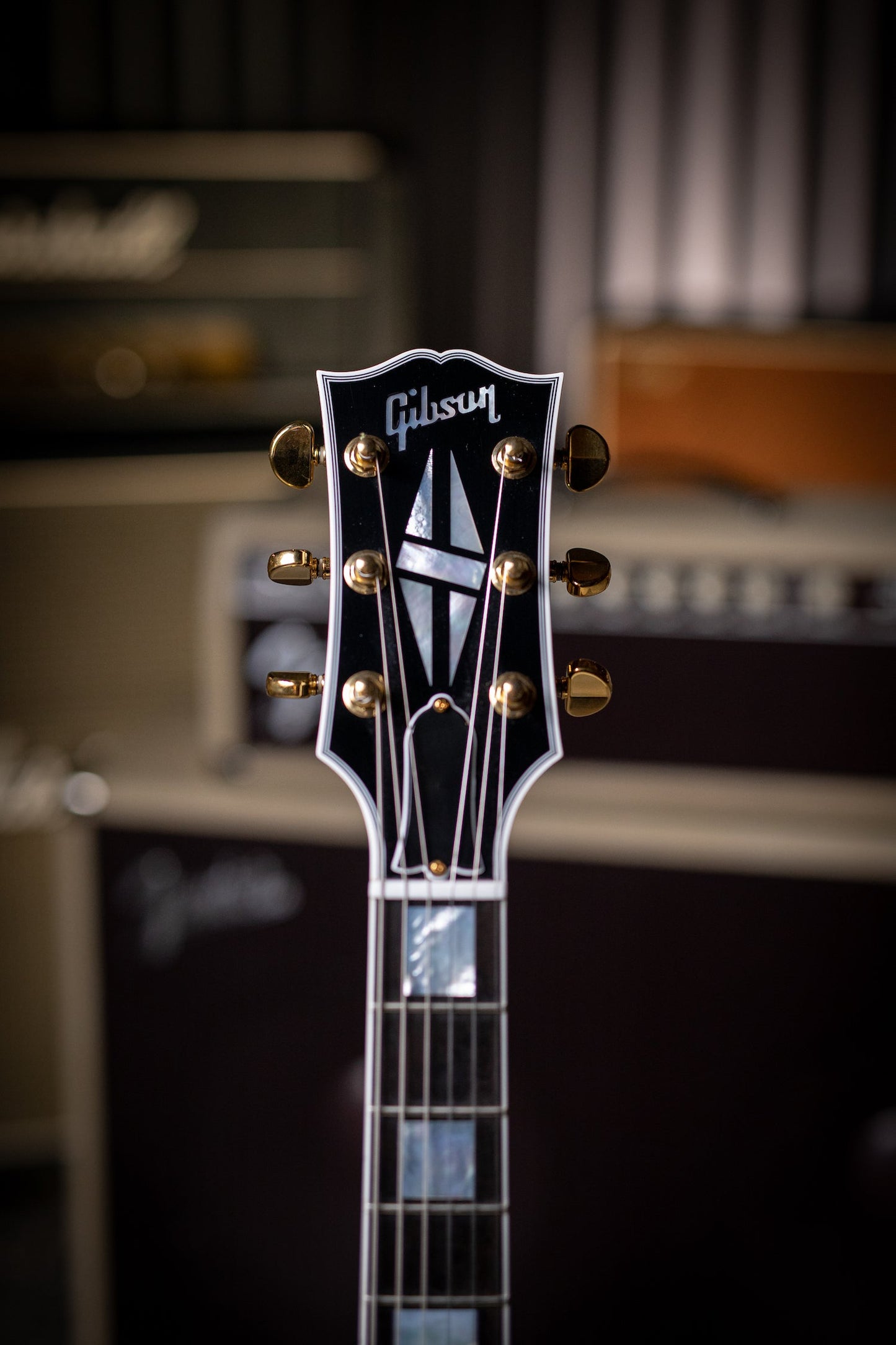 Gibson Custom Shop SG Custom w/ Ebony Fingerboard Gloss Electric Guitar - Ebony