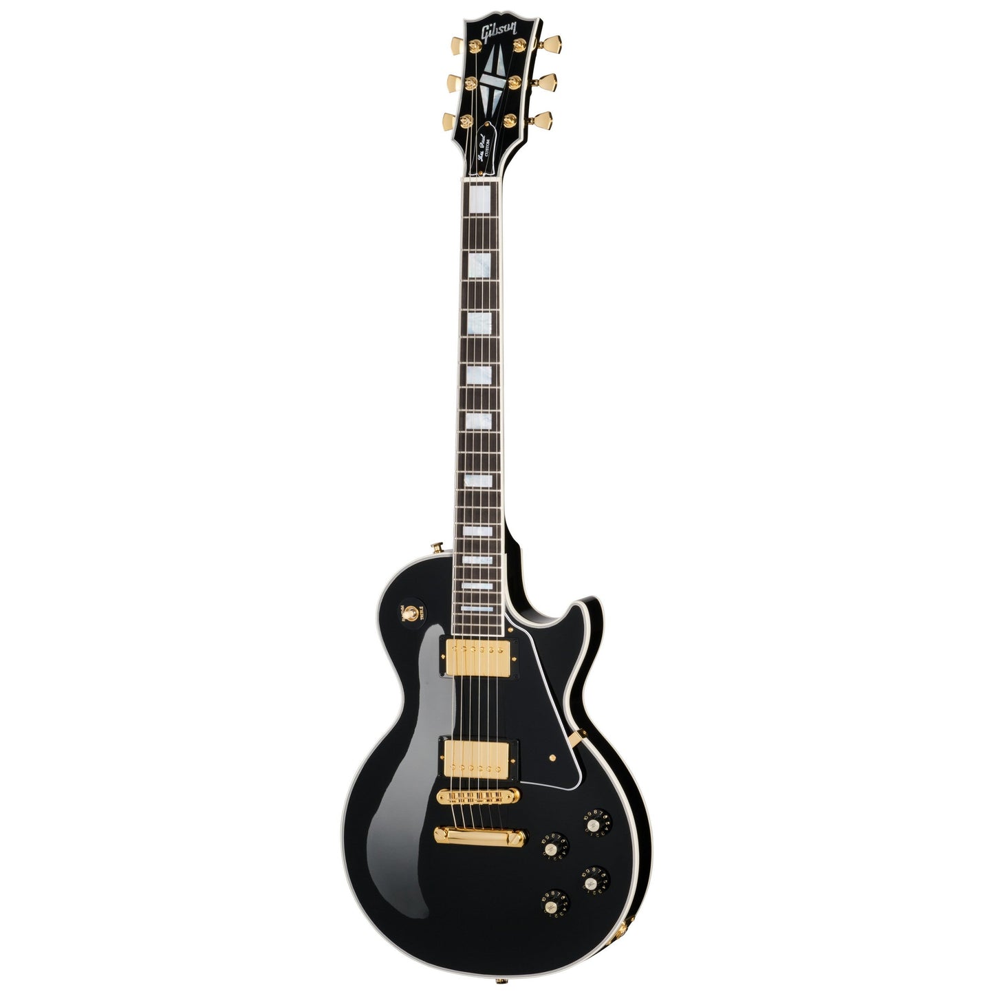 Gibson Les Paul Custom 70s Reissue Electric Guitar - Ebony