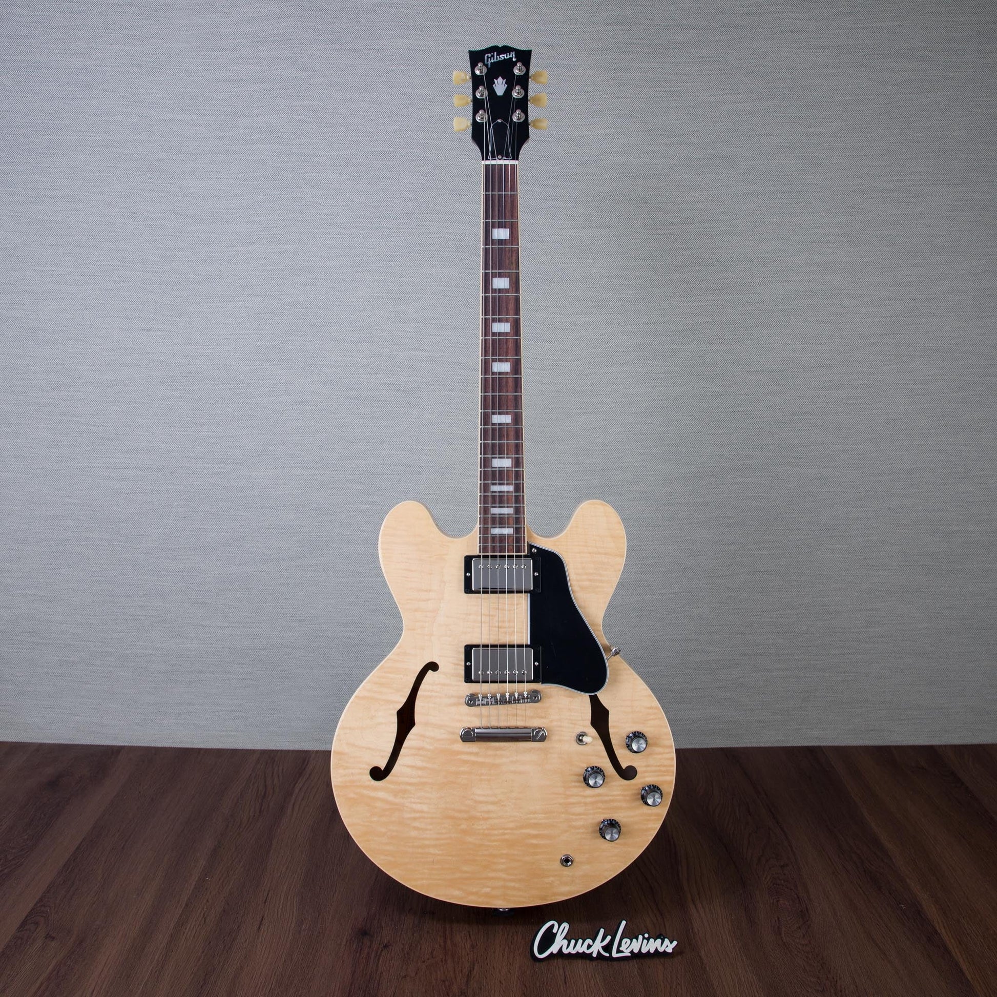 Gibson ES-335 Figured Semi-Hollow Electric Guitar - Natural - #232250213