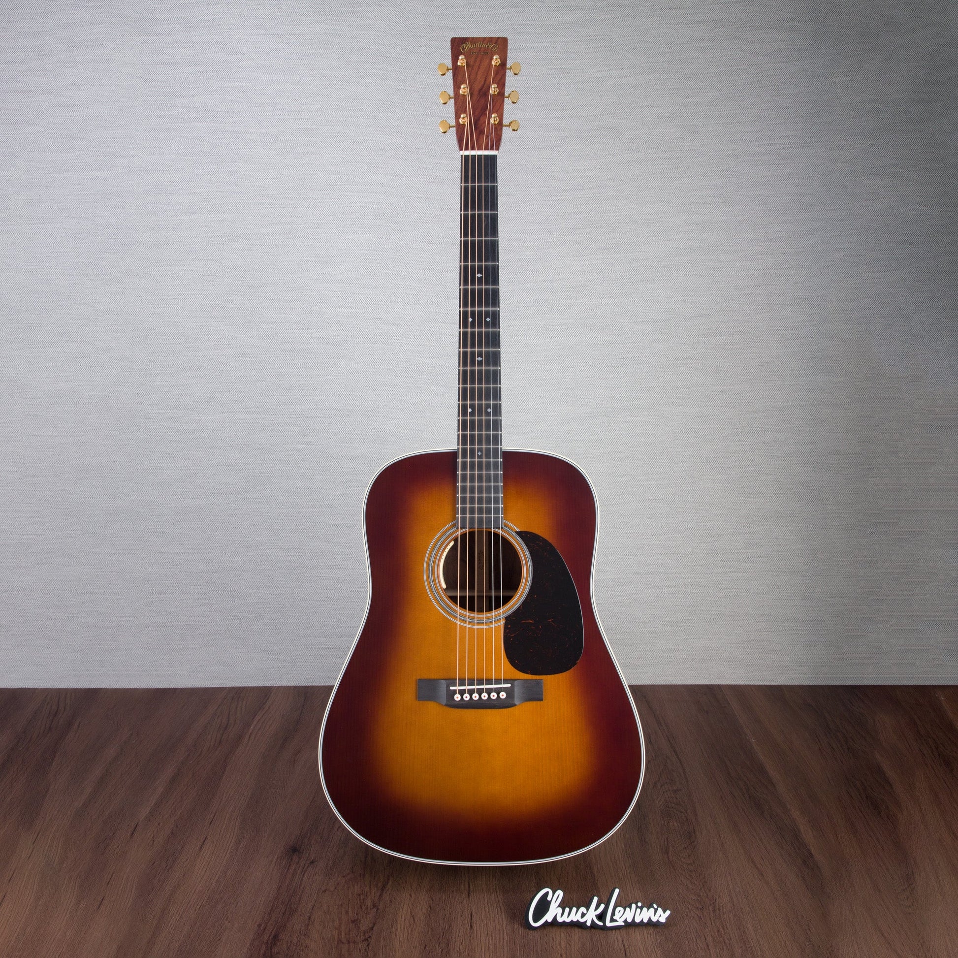 Martin Custom Shop D-28 Style Wild Grain Rosewood/Adirondack Spruce LR Baggs Anthem Acoustic Electric Guitar - Ambertone 1933 - #M2799761
