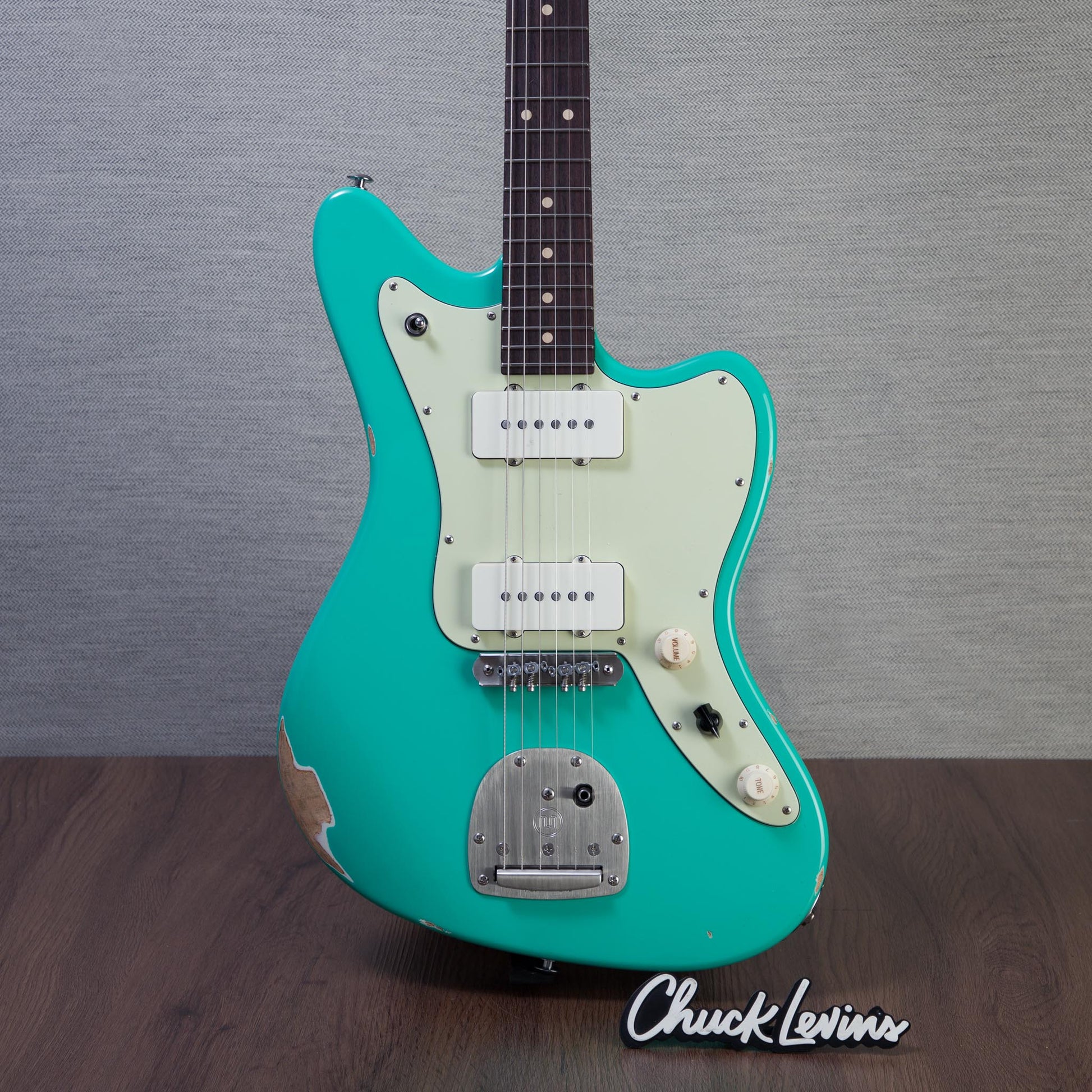 Suhr Limited Edition Classic JM Antique Funk Electric Guitar - Surf Green - #89445