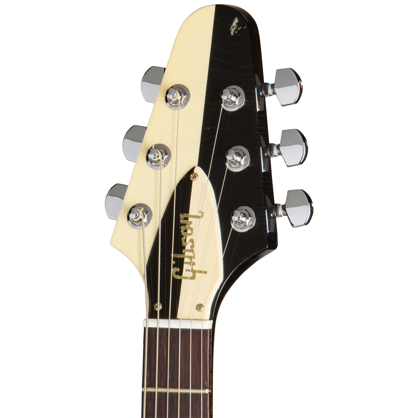 Gibson Custom Michael Schenker 1971 Flying V Collector’s Edition, Black/White