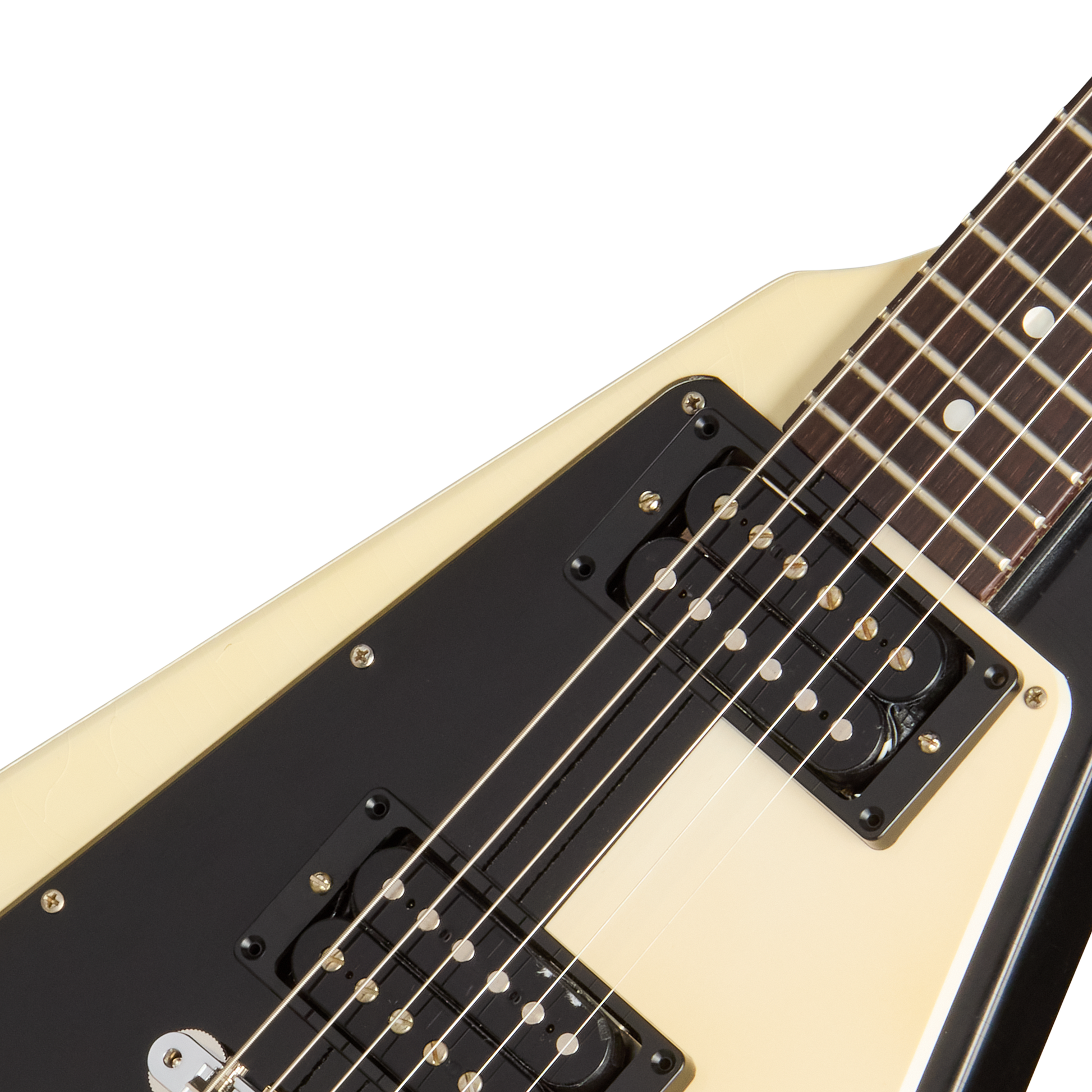 Gibson Custom Michael Schenker 1971 Flying V Collector’s Edition, Black/White