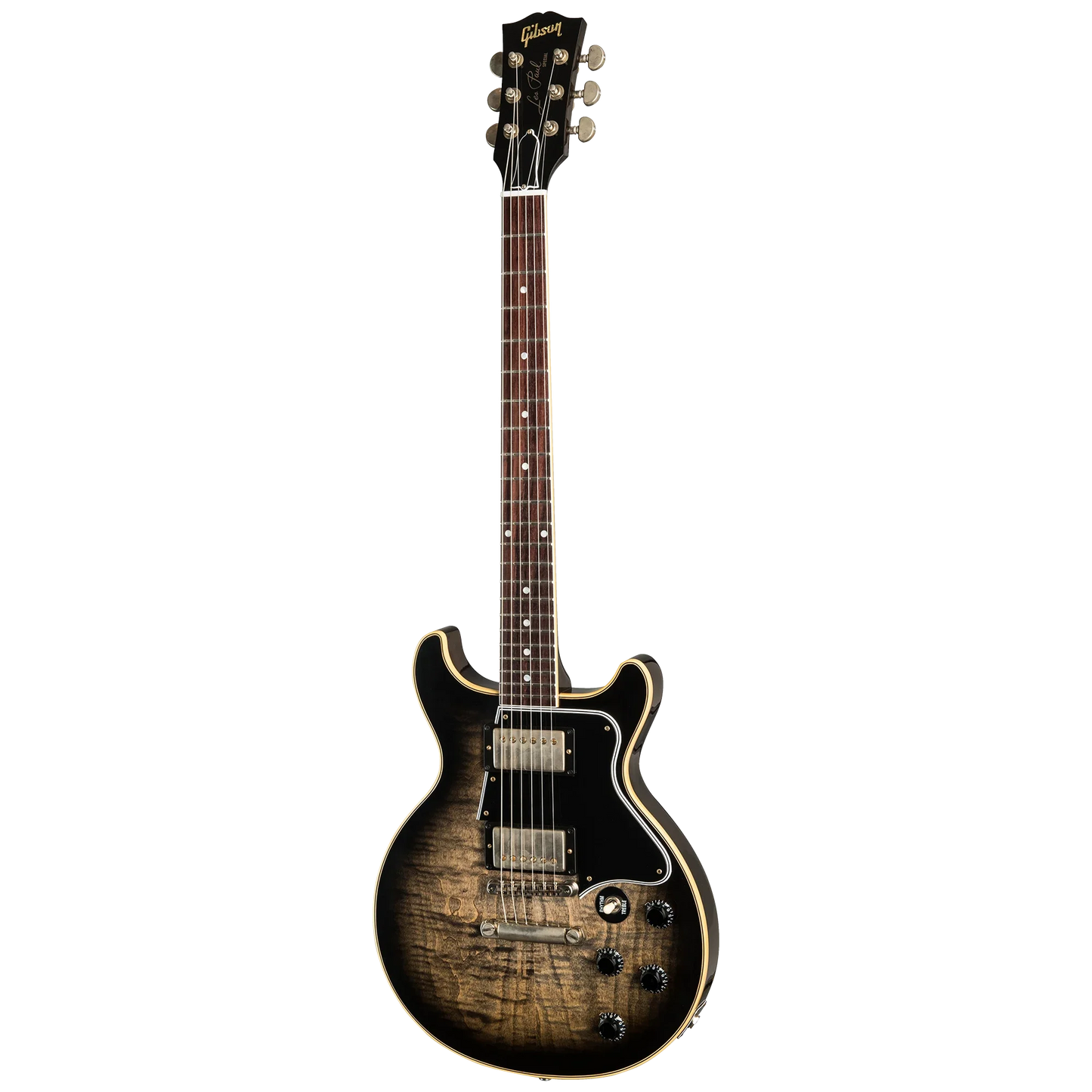 Gibson Custom Les Paul Special Double Cut Figured, VOS, Cobra Burst