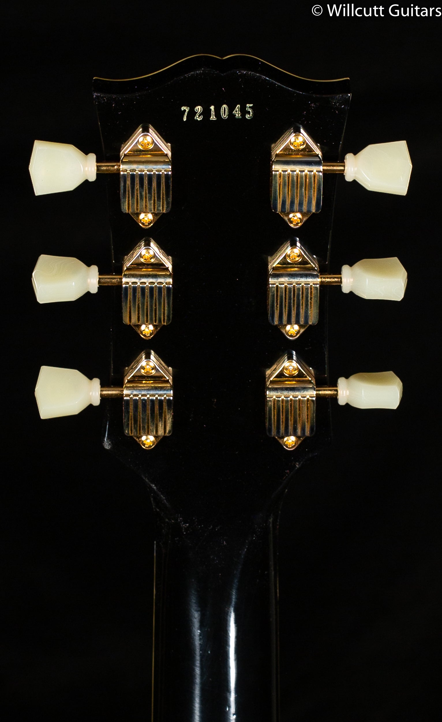 Gibson Custom Shop 1957 Les Paul Custom Reissue 2- Pickup Murphy Lab Ultra Light Aged Ebony (045)