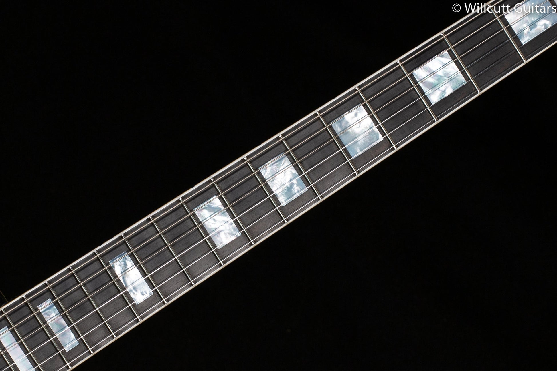 Gibson 1957 Les Paul Custom Reissue 3- Pickup Bigsby Murphy Lab Light Aged Ebony (218)