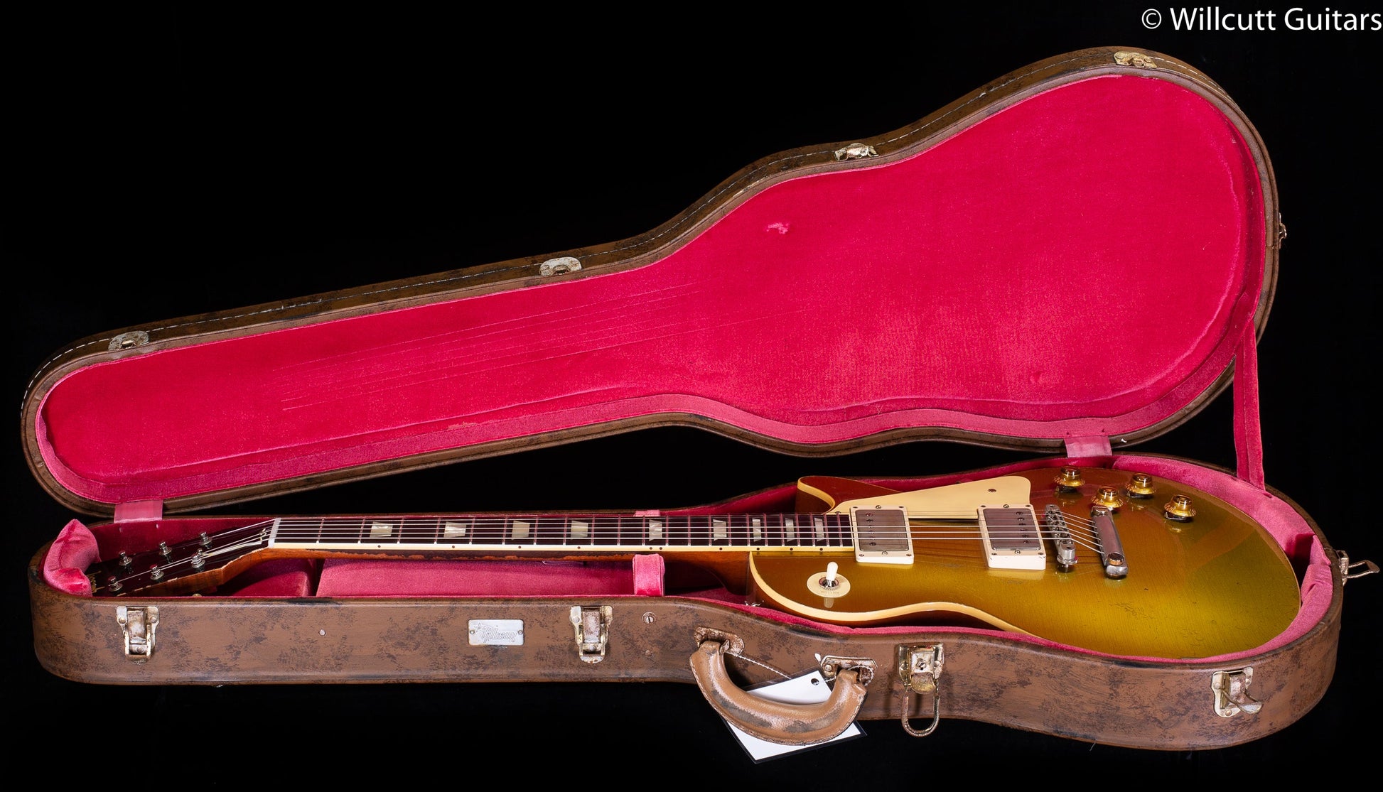 Gibson Custom Shop 1957 Les Paul Goldtop Reissue Murphy Lab Ultra Heavy Aged Double Gold (539)