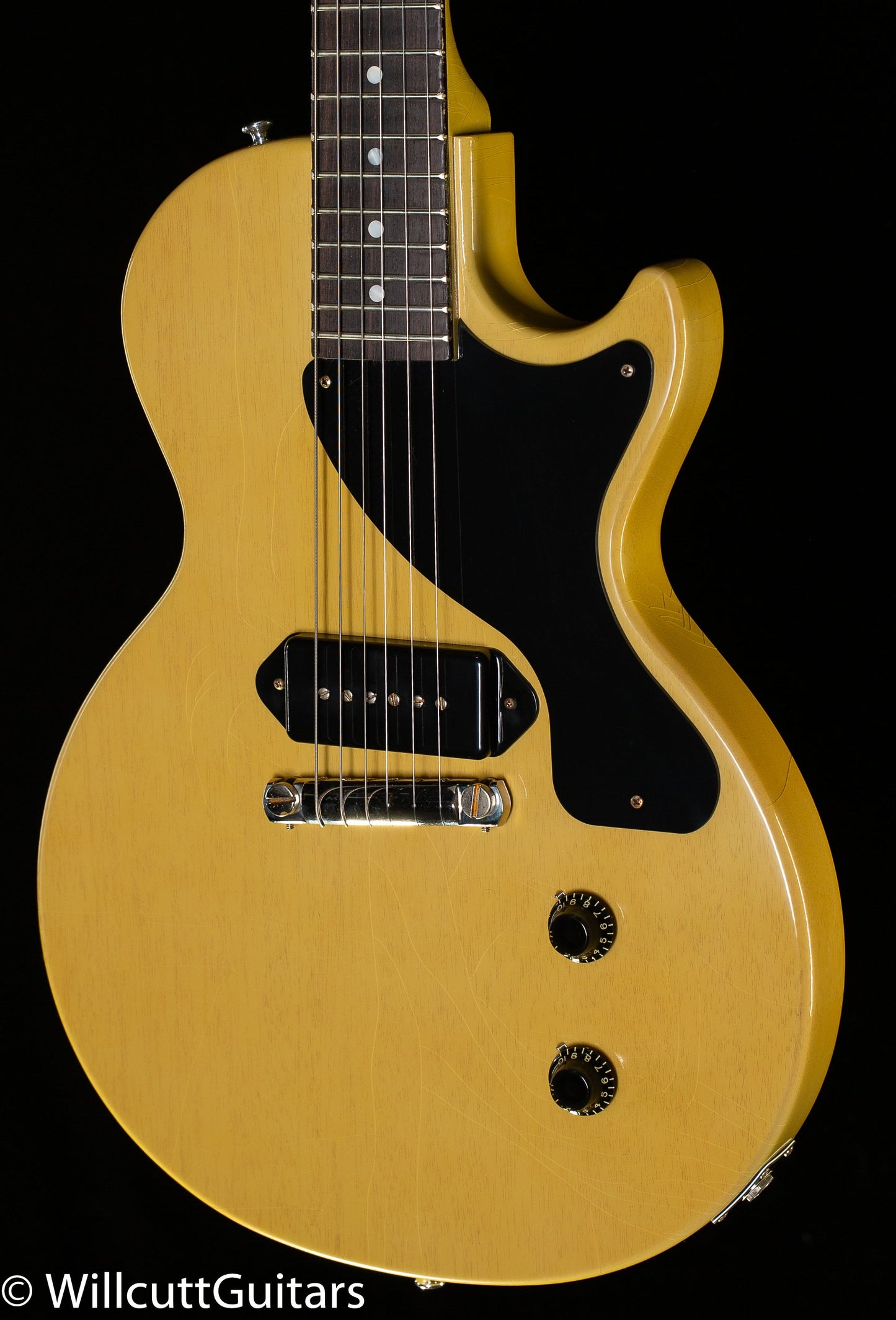 Gibson 1957 Les Paul Junior Single Cut Reissue Murphy Lab Ultra Light Aged TV Yellow (573)