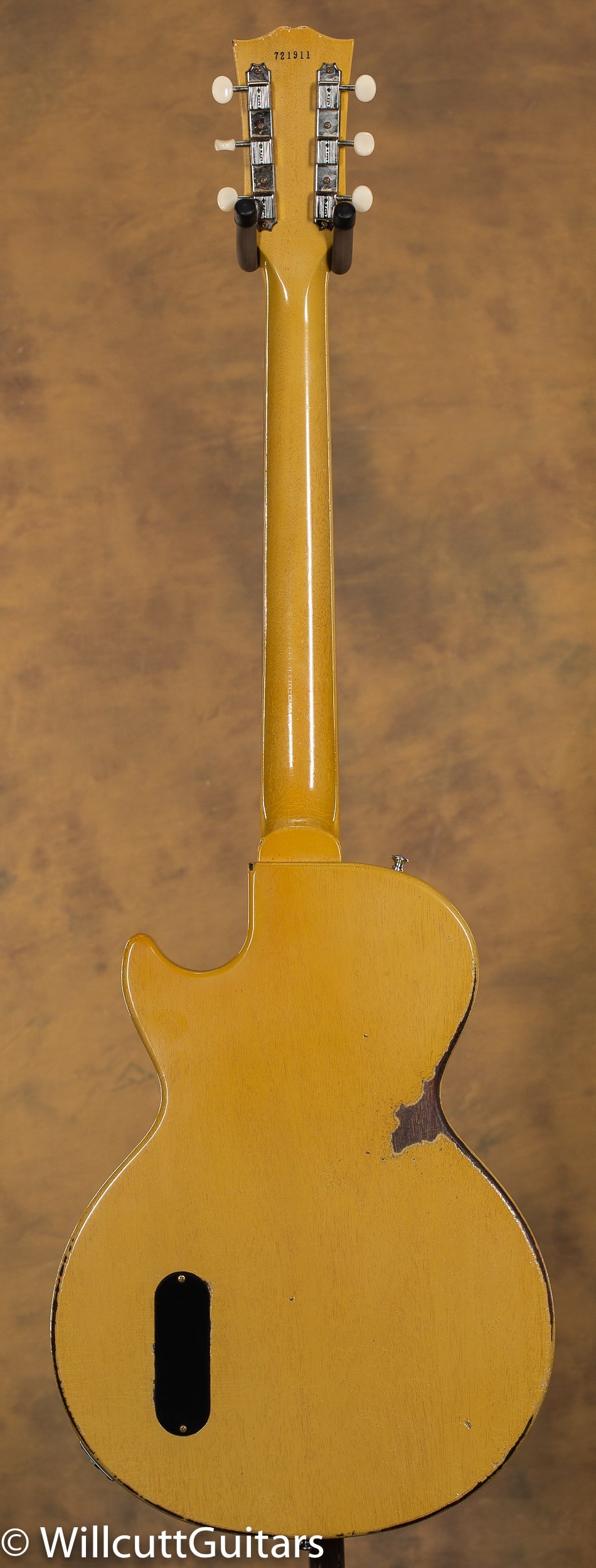 Gibson Custom Shop 1957 Les Paul Junior Single Cut Reissue Murphy Lab Heavy Aged TV Yellow