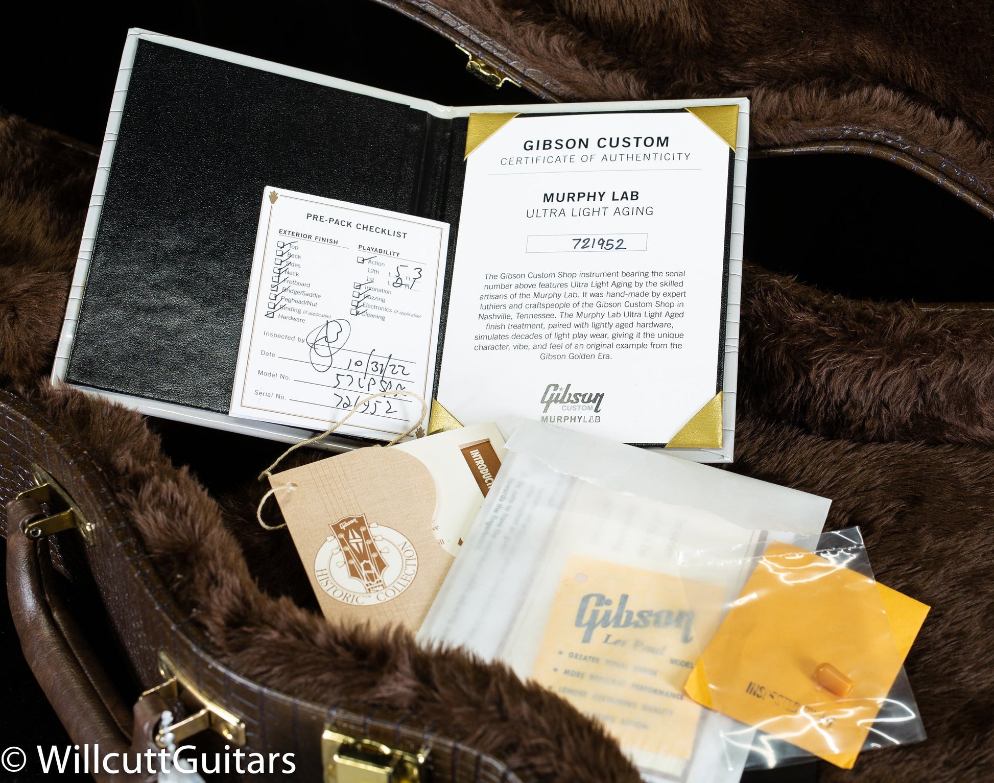 Gibson Custom Shop 1957 Les Paul Special Single Cut Murphy Lab Ultra Light Aged TV Yellow (952)