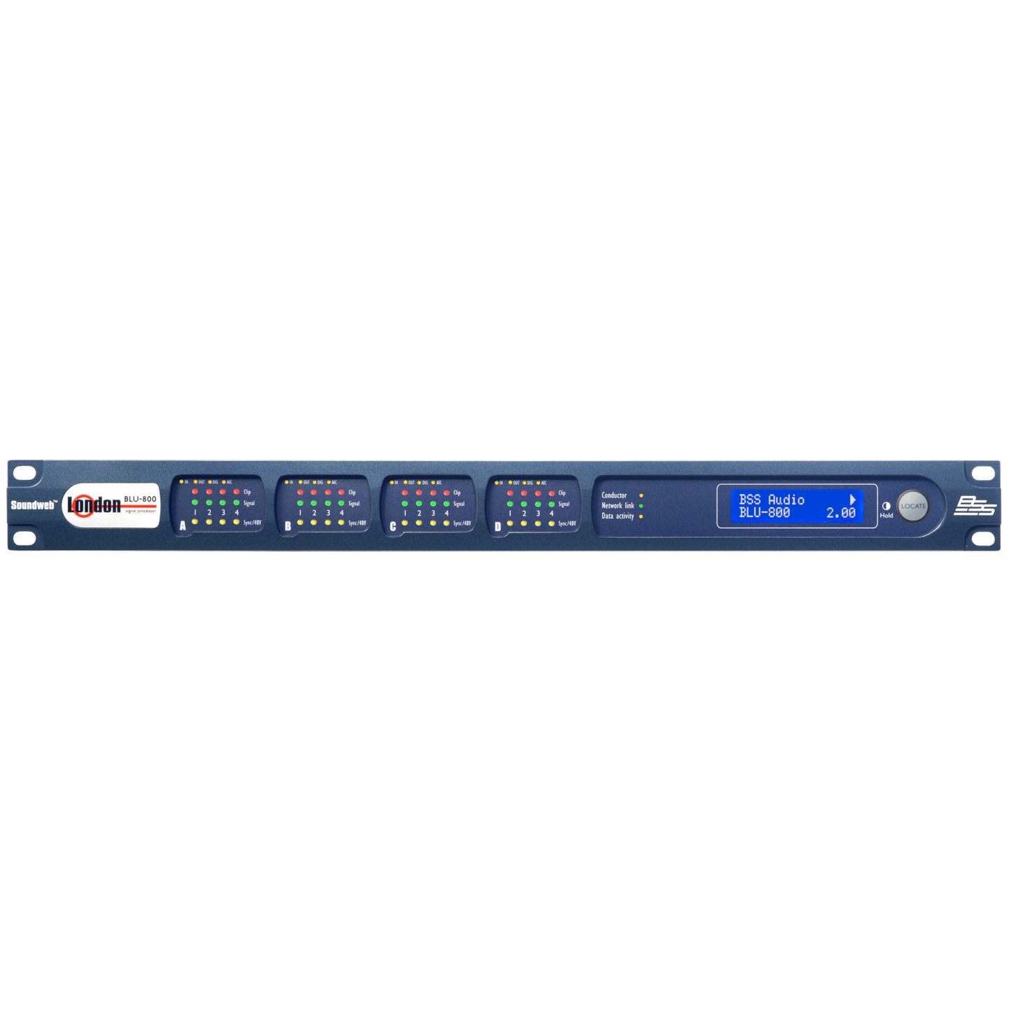 BSS Blue-800 Signal Processor with BLU Link and CobraNet