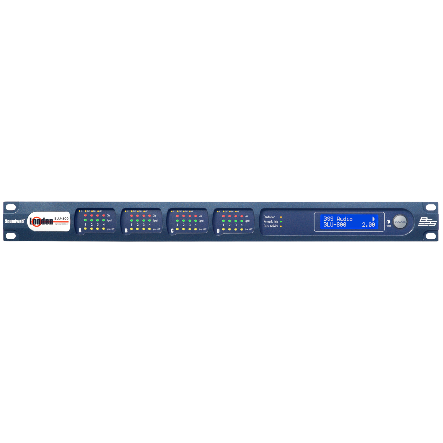 BSS Blue-800 Signal Processor with BLU Link and CobraNet