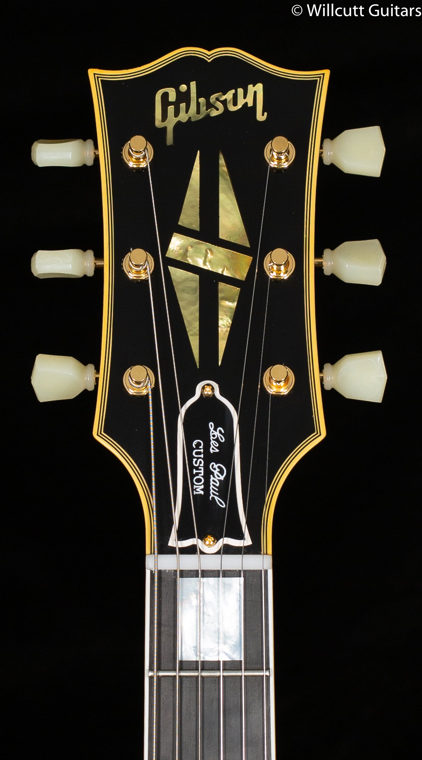 Gibson 1957 Les Paul Custom Reissue 3- Pickup VOS Ebony