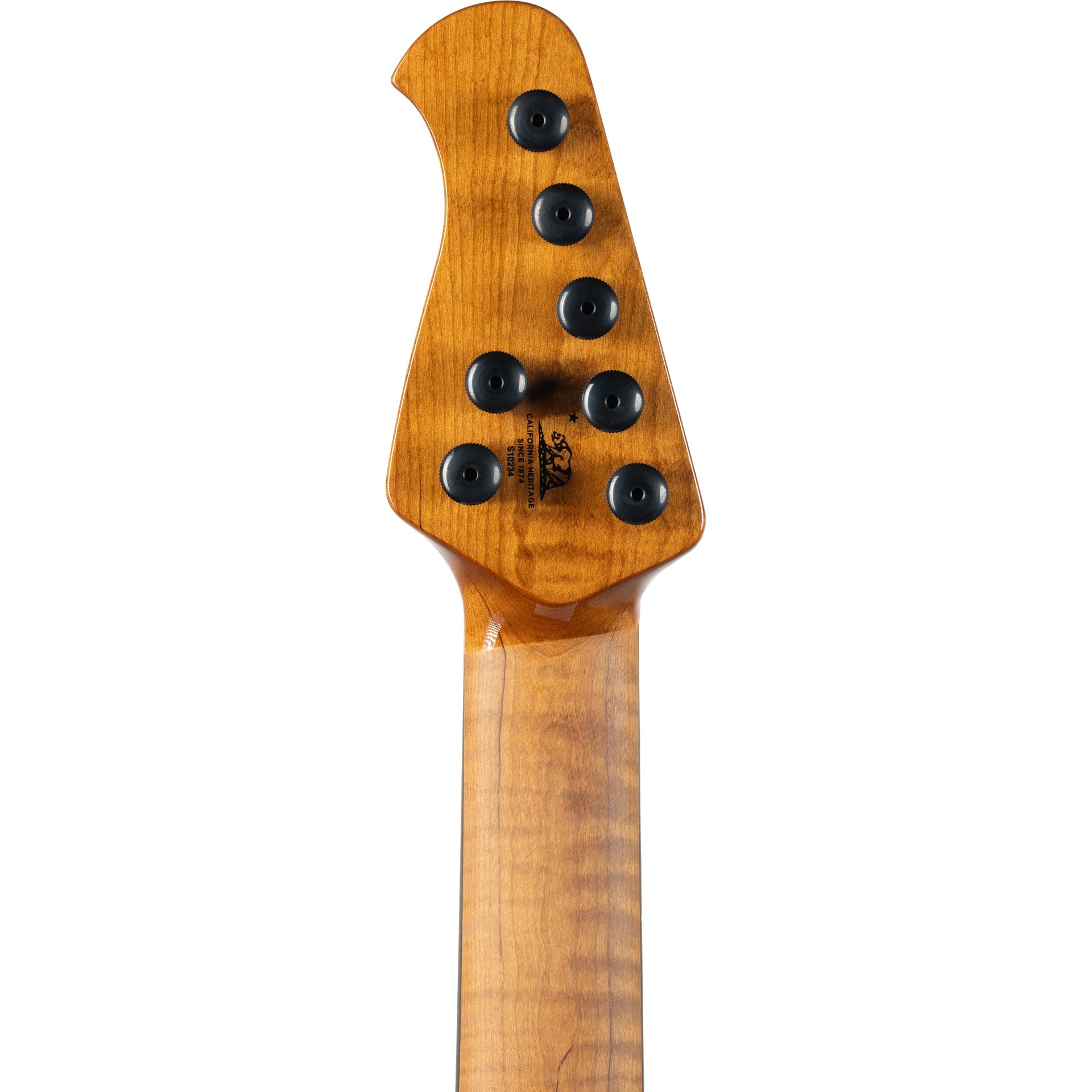 Ernie Ball Music Man Kaizen 7 String Electric Guitar - Ember Burst