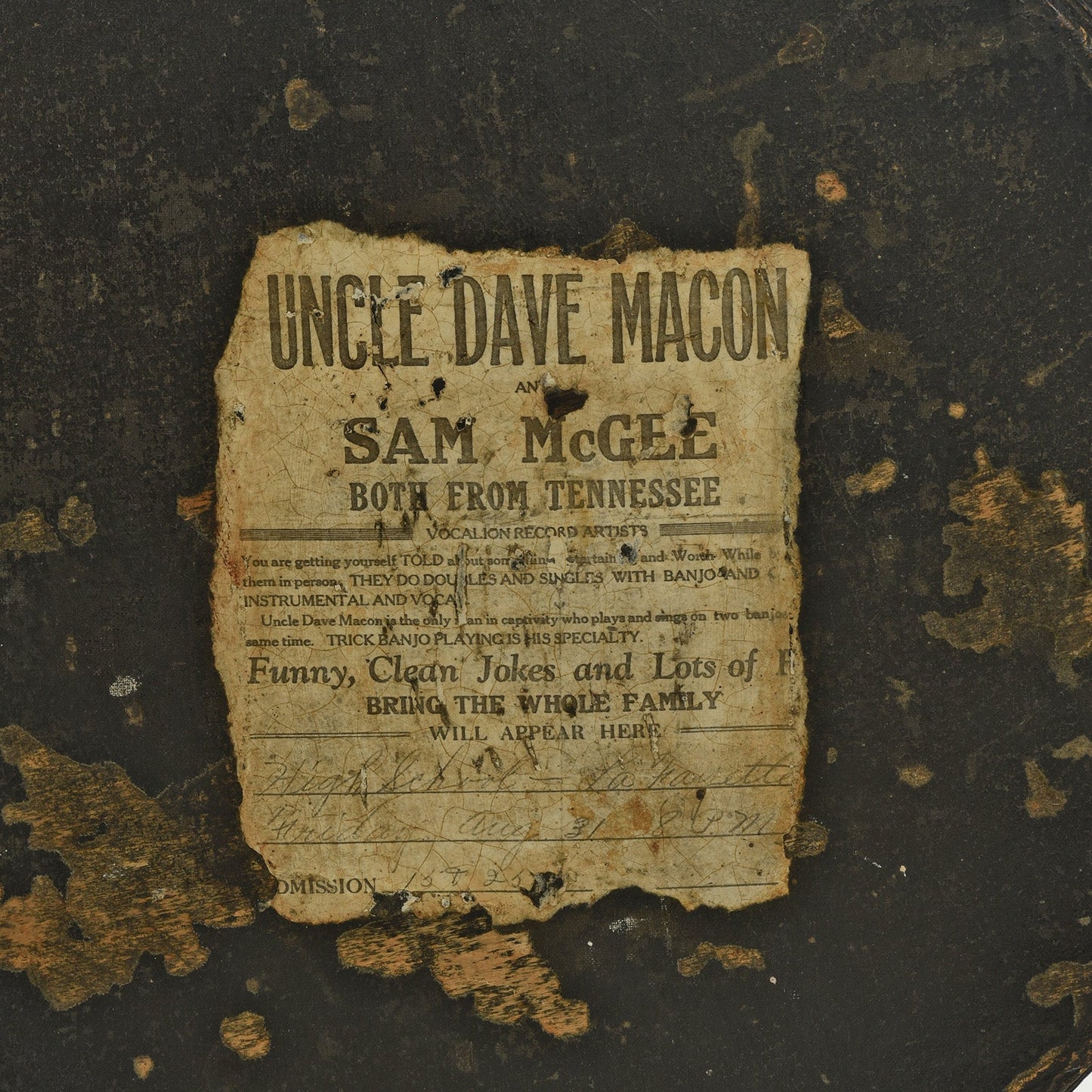 Gibson Style 1 Custom Uncle Dave Macon Banjo (c.1935)