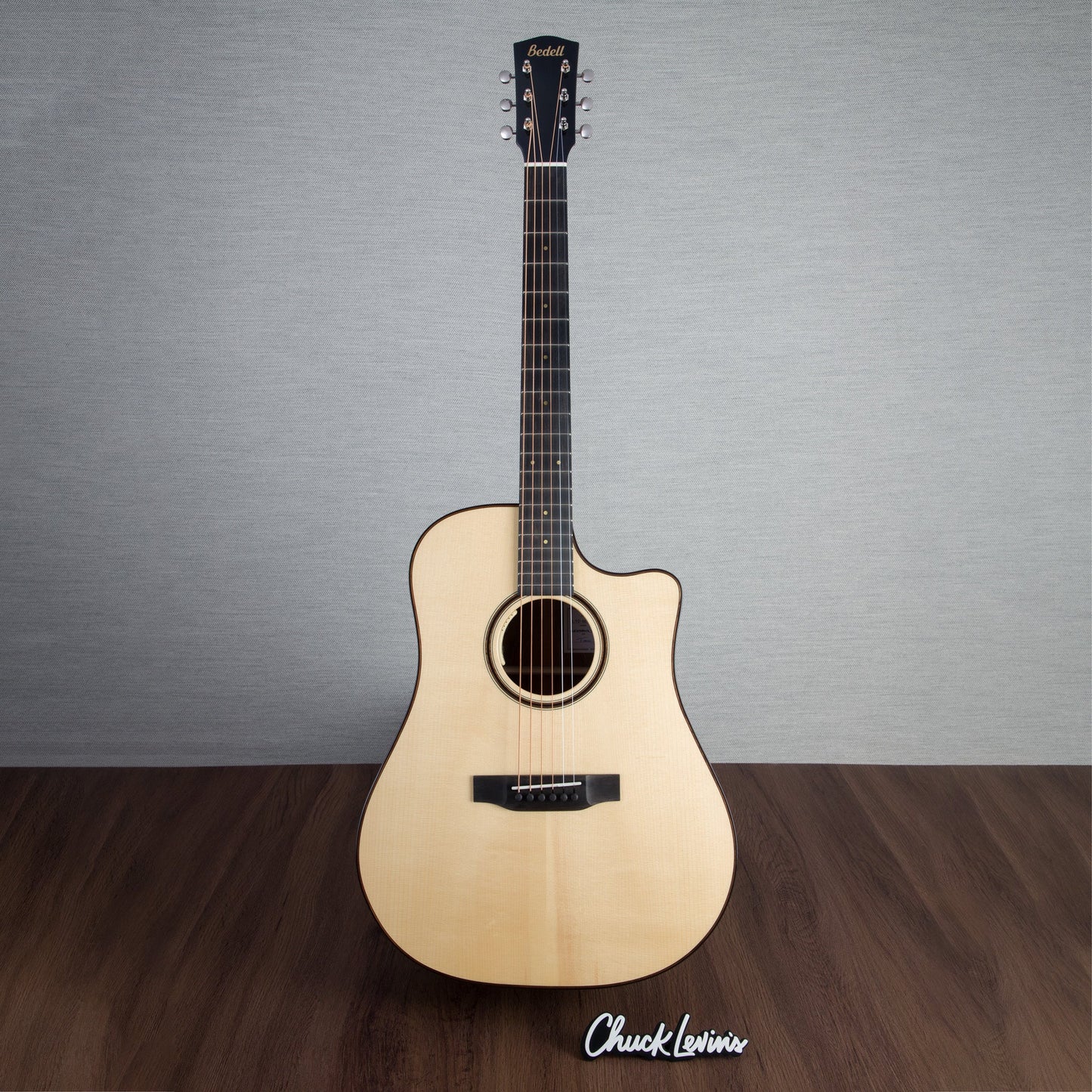 Bedell Limited Edition Dreadnought Cutaway Figured Koa/Adirondack Spruce Acoustic Electric Guitar - #822009